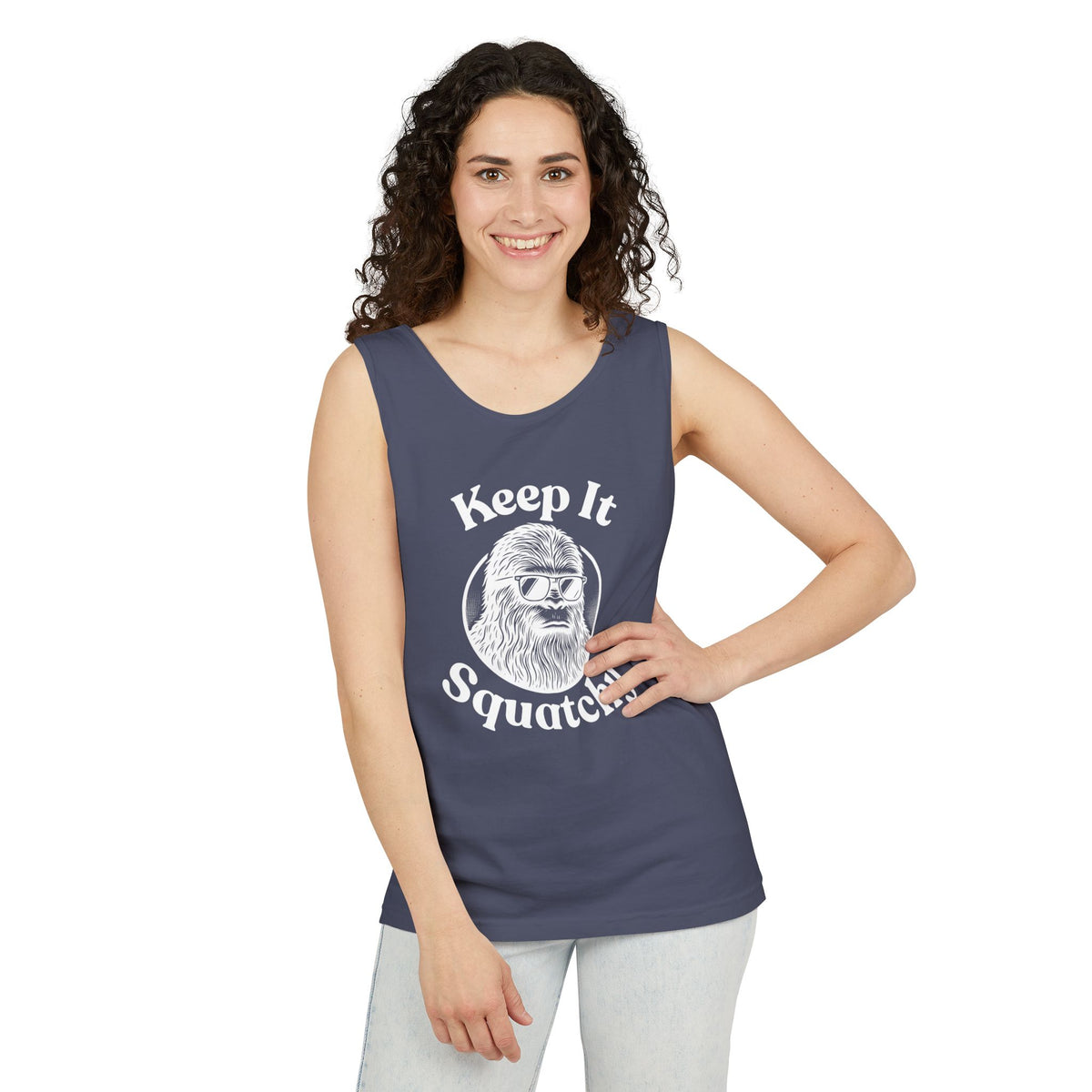 Keep It Squatchy Bigfoot Unisex Tank Top