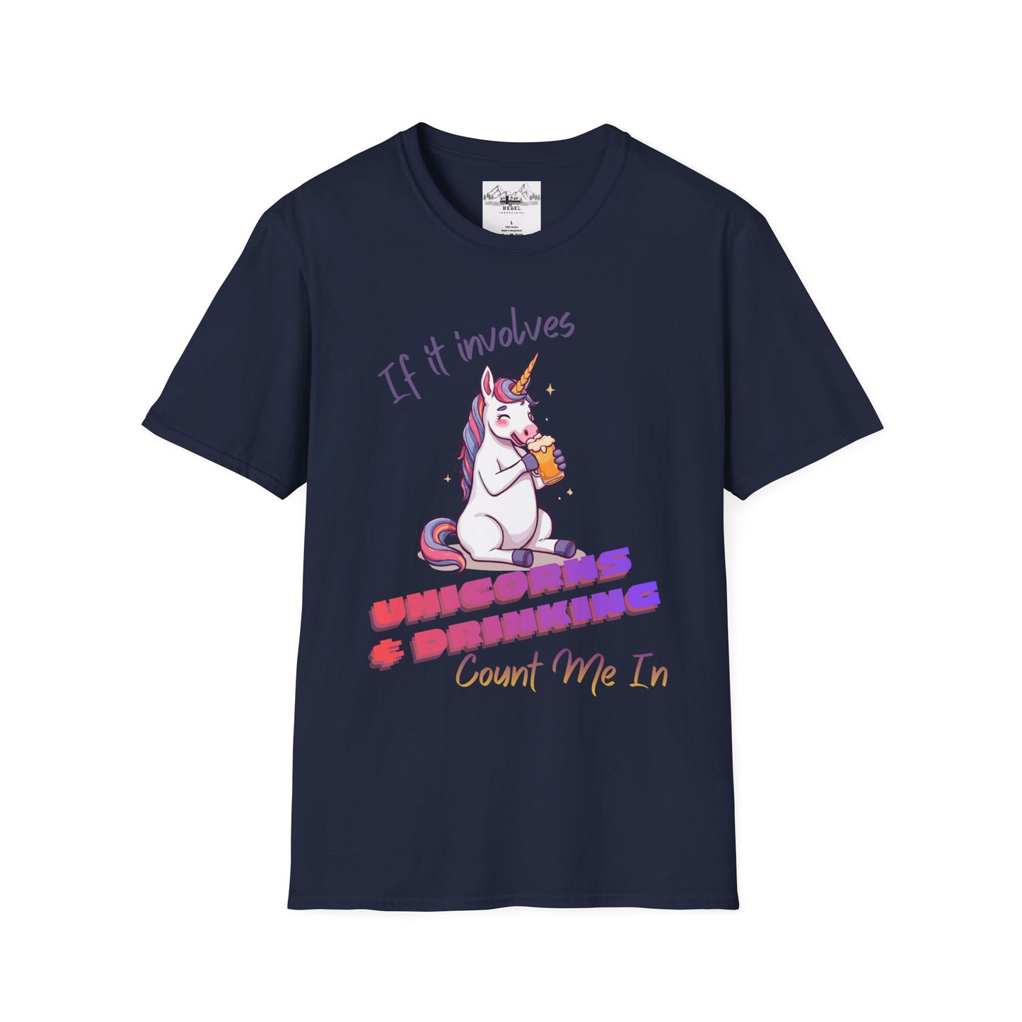 Unicorns & Drinking Graphic Tee