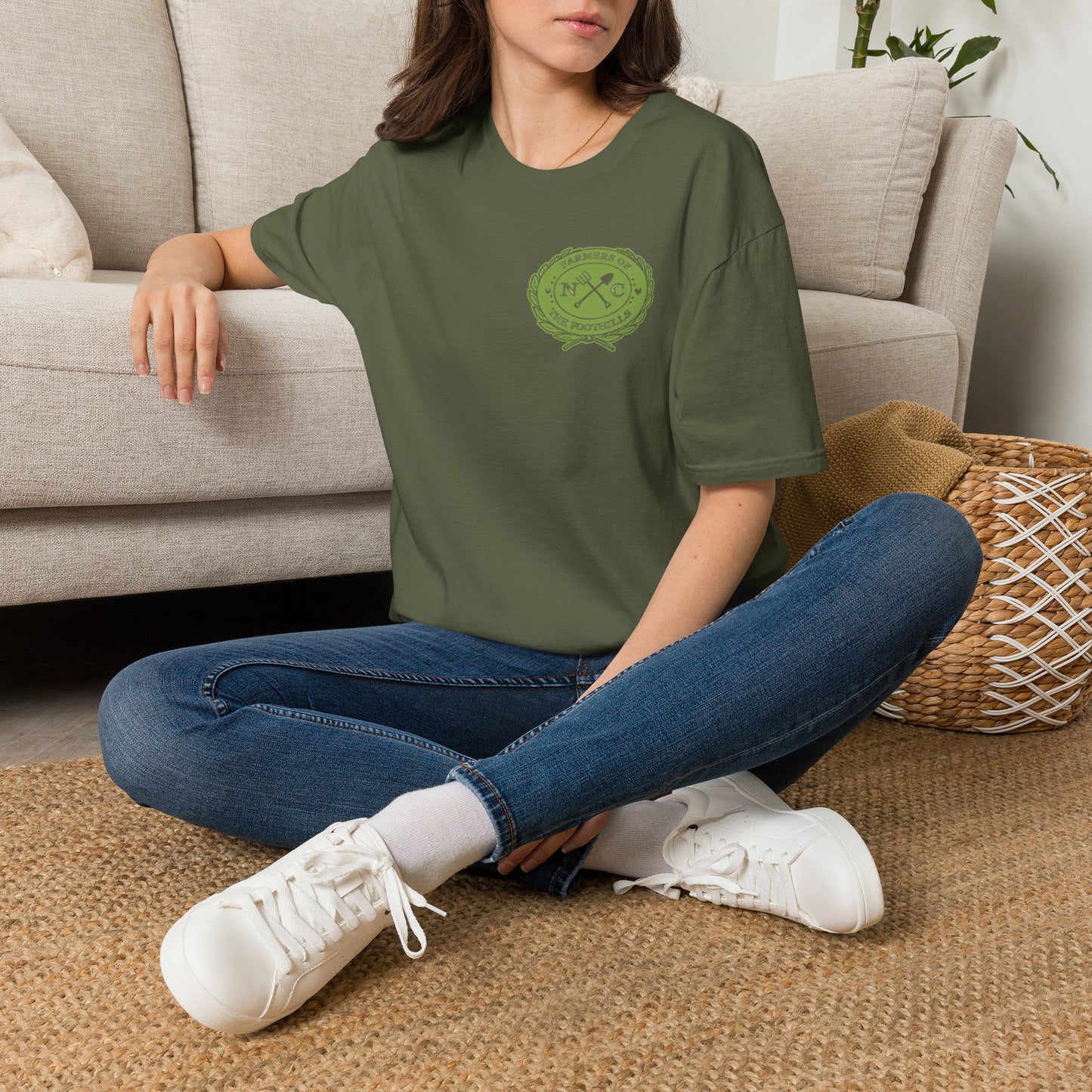 NC Farmers of the Foothills "Find Me at the Farmers Market" Graphic T-Shirt