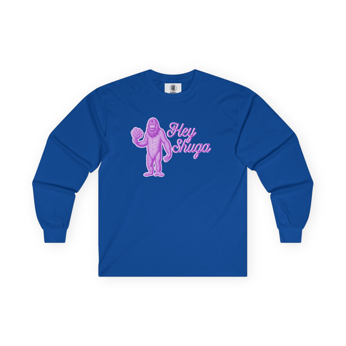 Hey Shuga Bigfoot Unisex Long Sleeve Tee