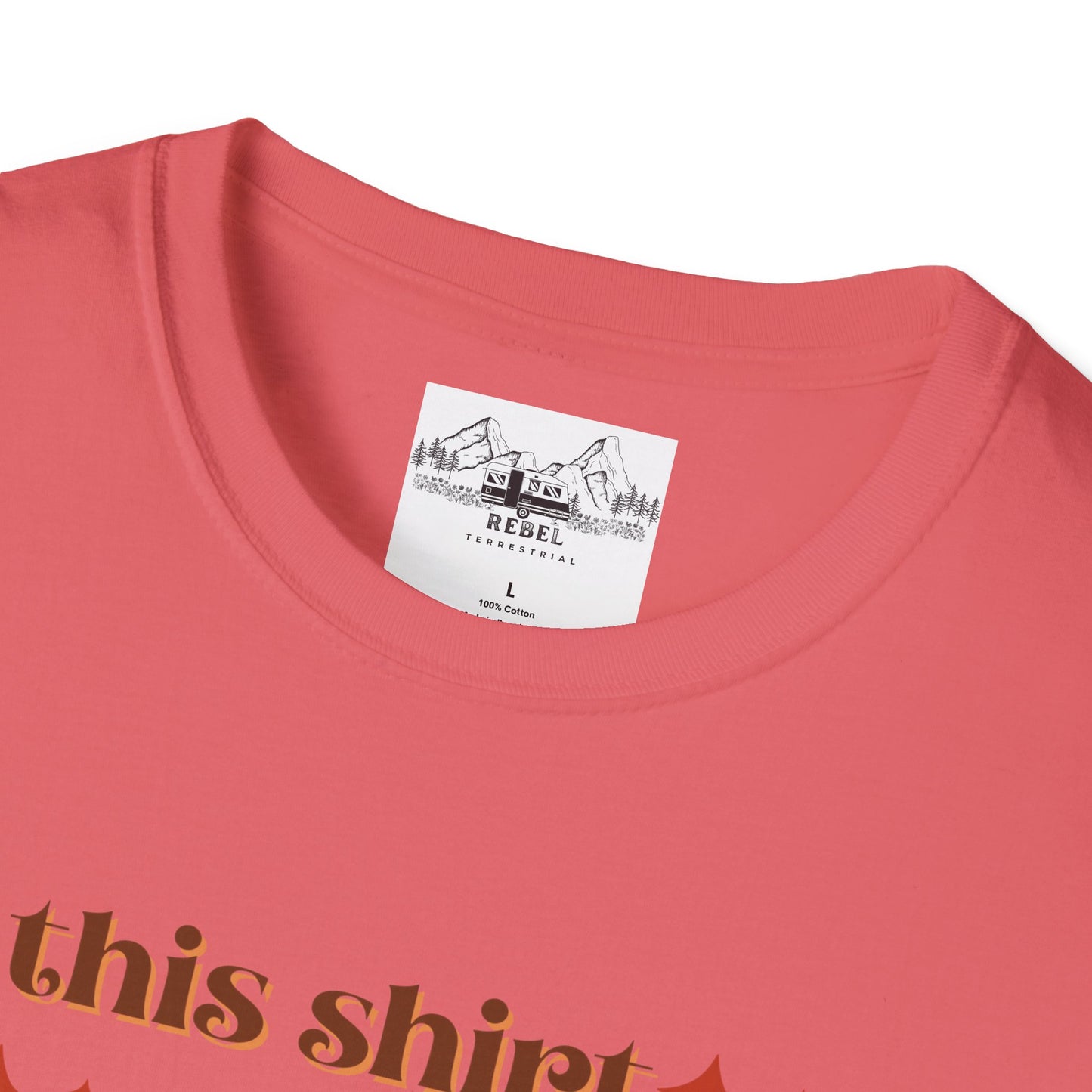 This Shirt Smells Like Campfire – Cozy Outdoorsy Unisex Softstyle T-Shirt