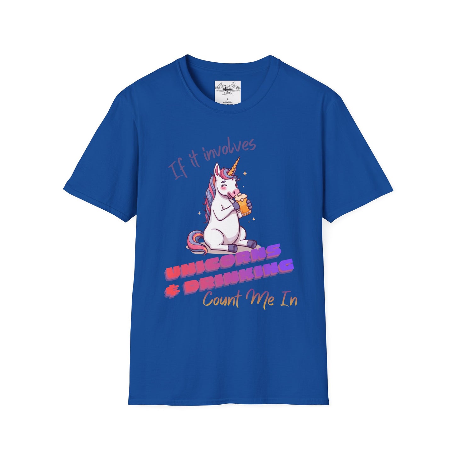 Unicorns & Drinking Graphic Tee