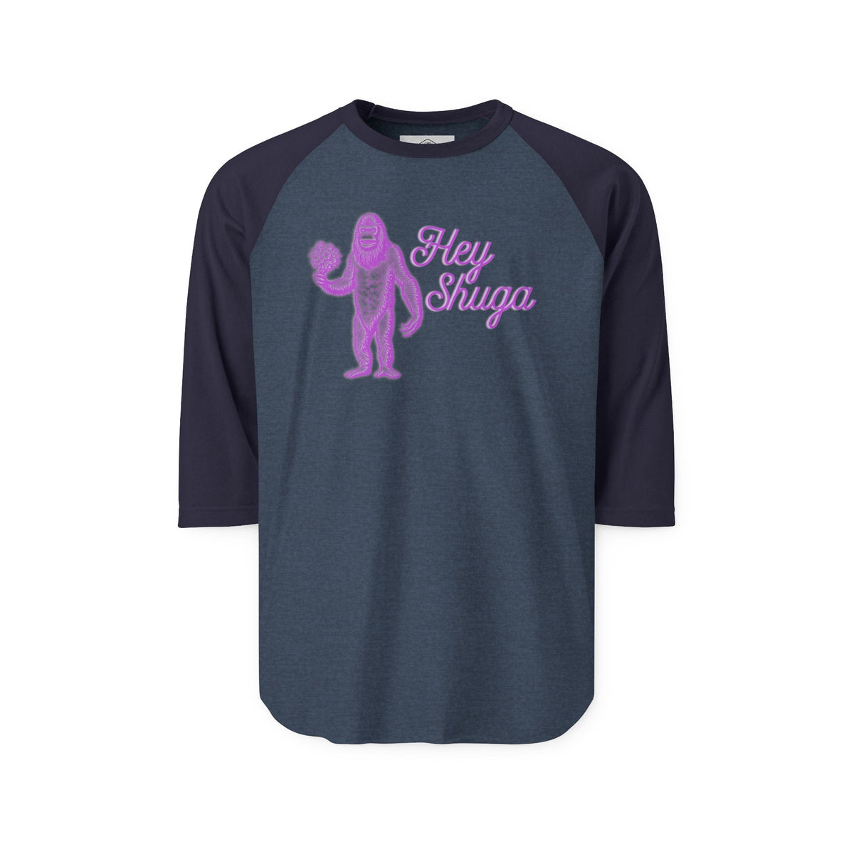 Hey Shuga Bigfoot Raglan Shirt