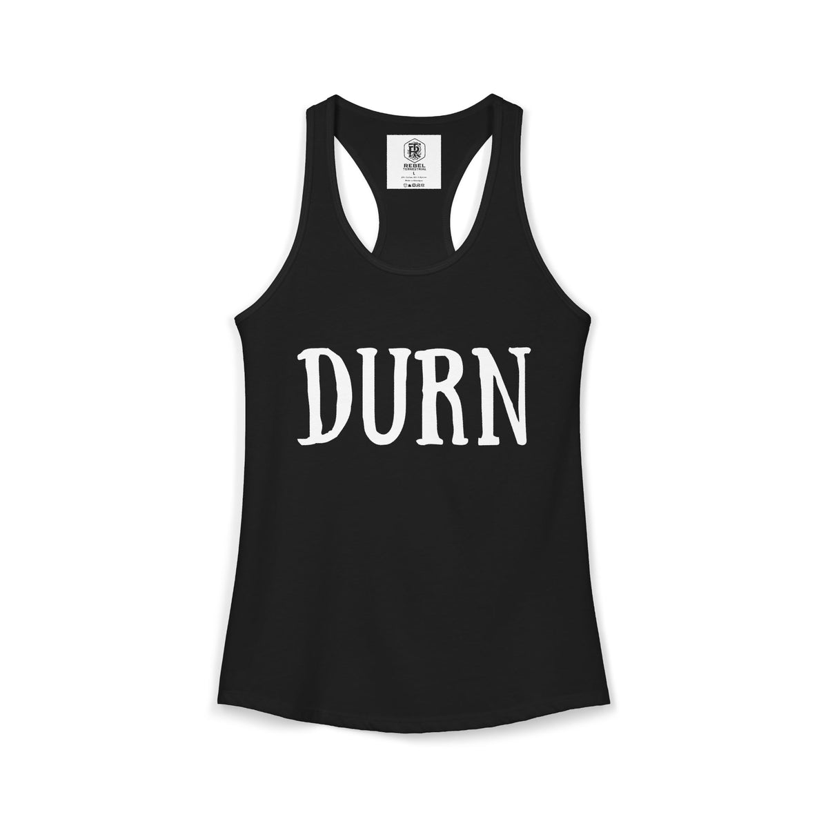 DURN Women's Southern Slang Racerback Tank