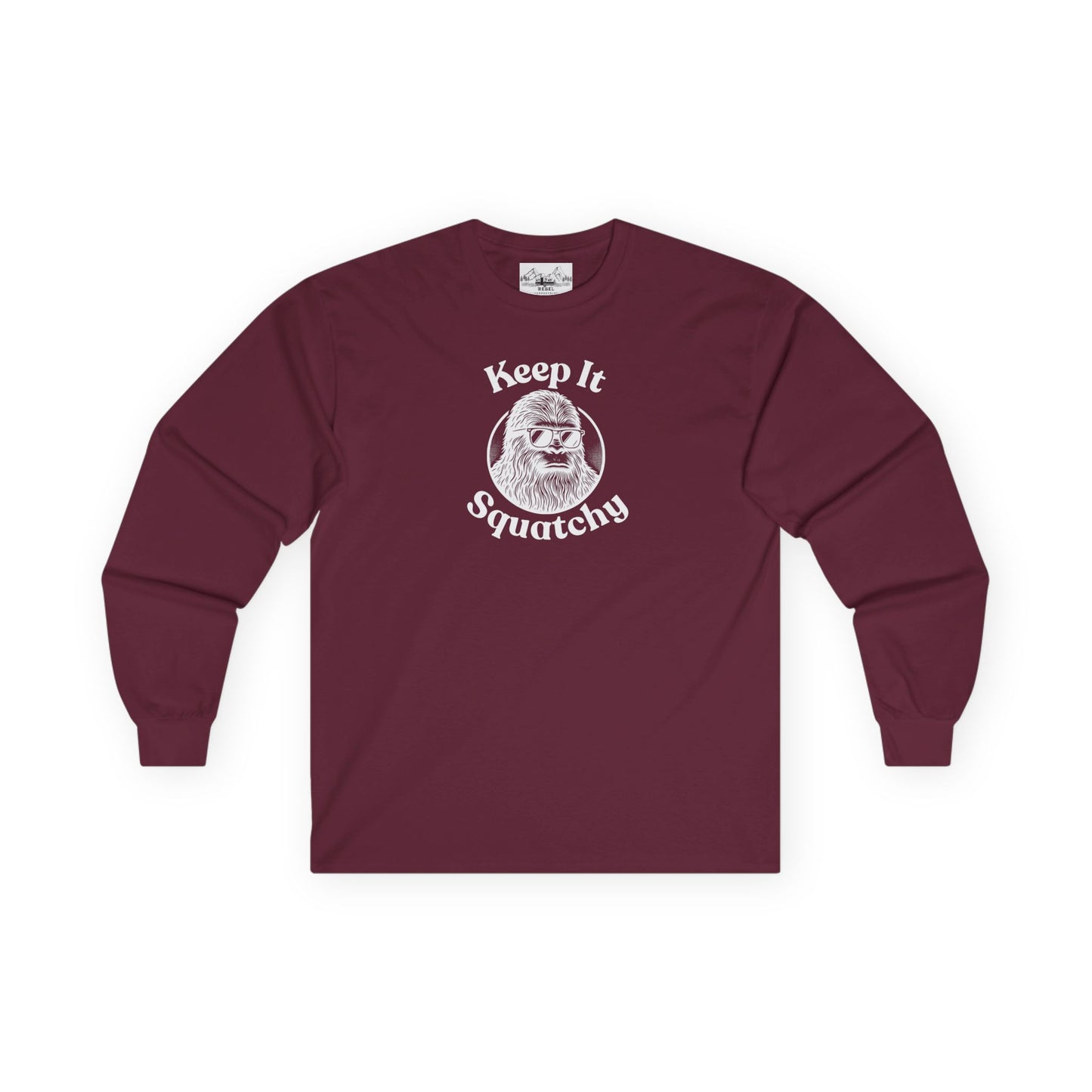 Keep It Squatchy | Bigfoot Long Sleeve Unisex Ultra Cotton Tee