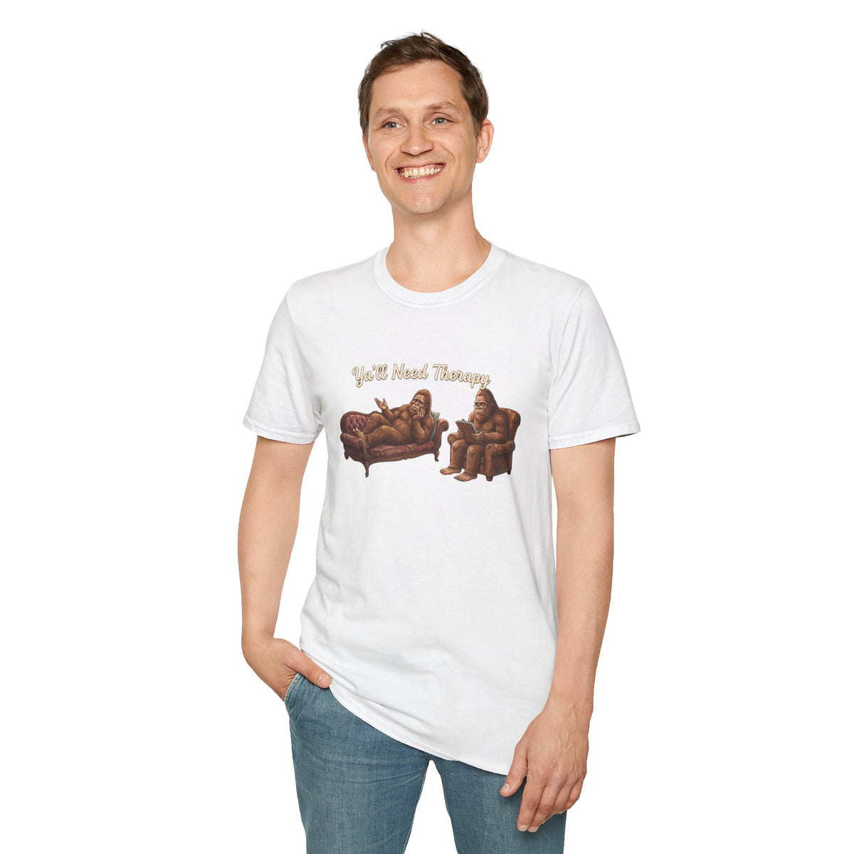 Y’all Need Therapy Bigfoot T-Shirt