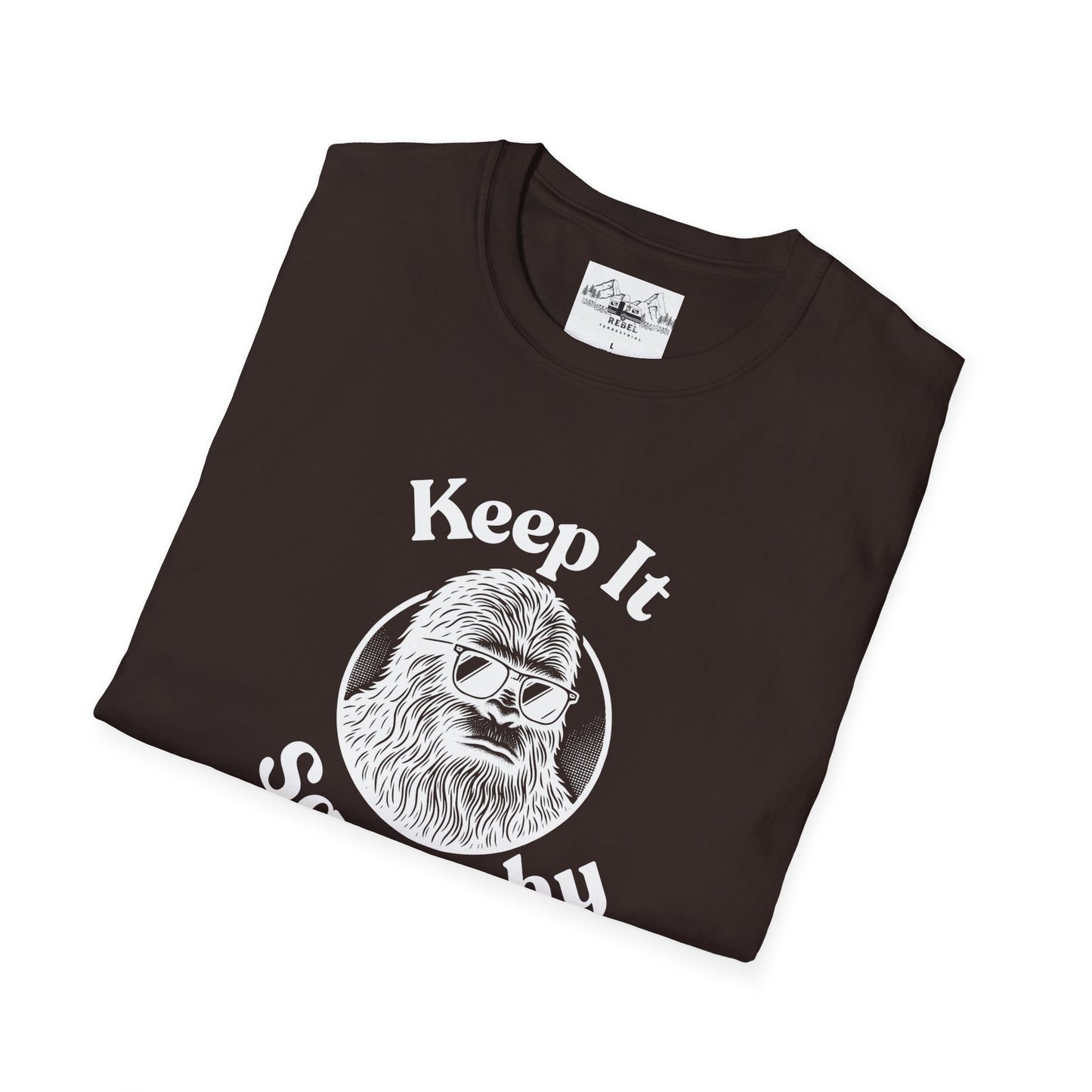 Keep It Squatchy Bigfoot T-Shirt – Unisex Softstyle Tee