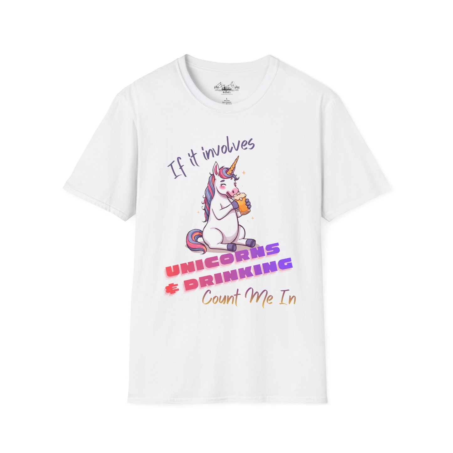 Unicorns & Drinking Graphic Tee