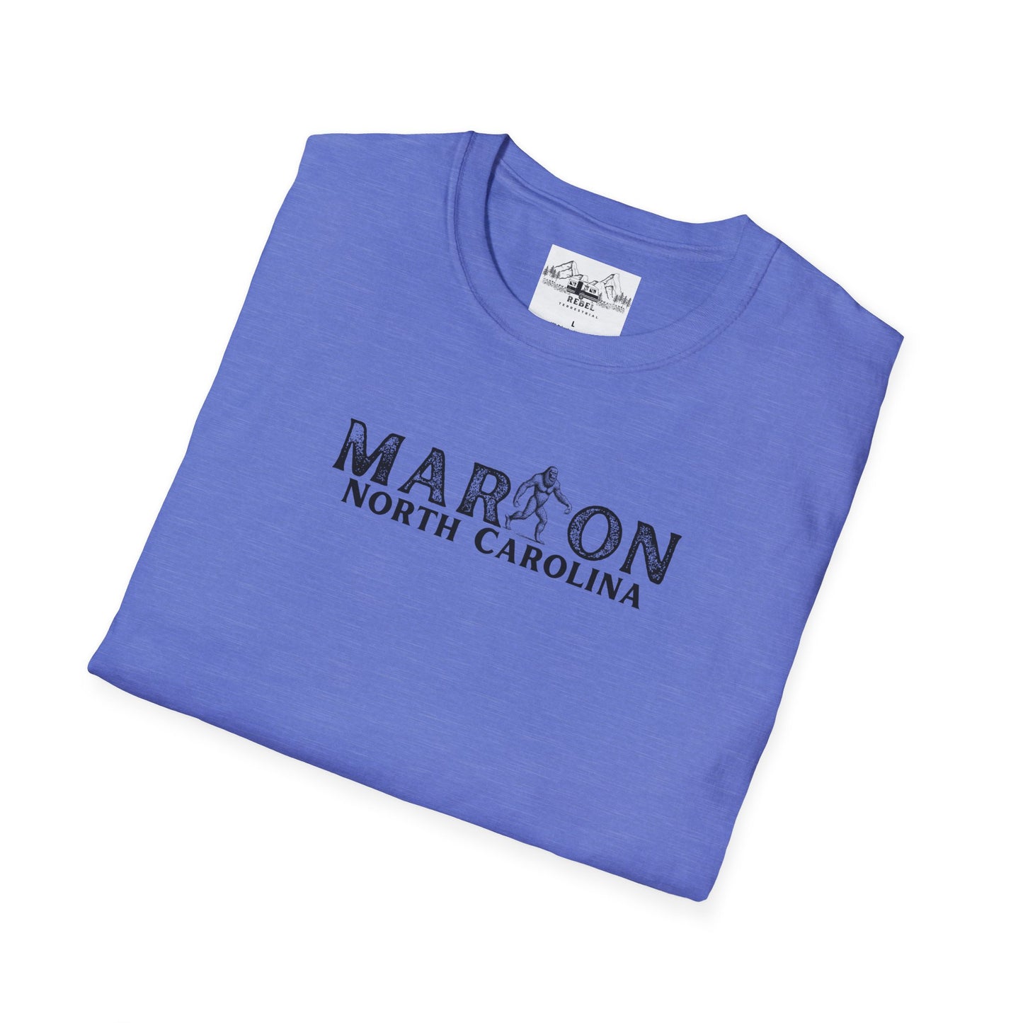 Marion North Carolina Bigfoot T-Shirt – Unisex Softstyle Tee