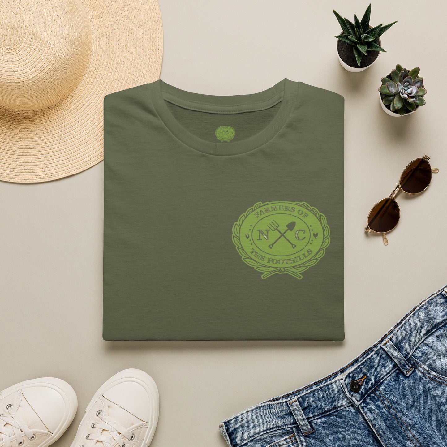 NC Farmers of the Foothills "Find Me at the Farmers Market" Graphic T-Shirt