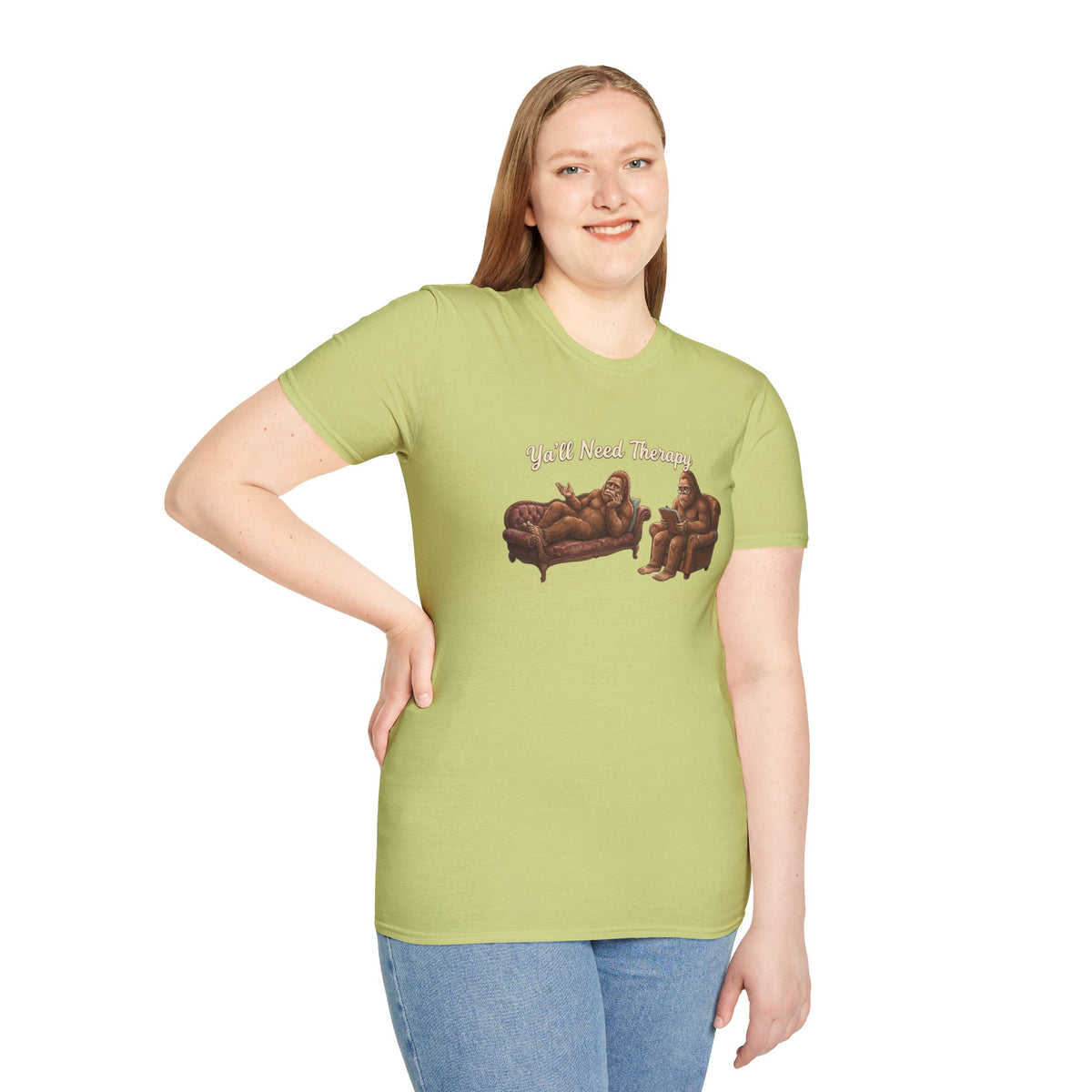 Y’all Need Therapy Bigfoot T-Shirt