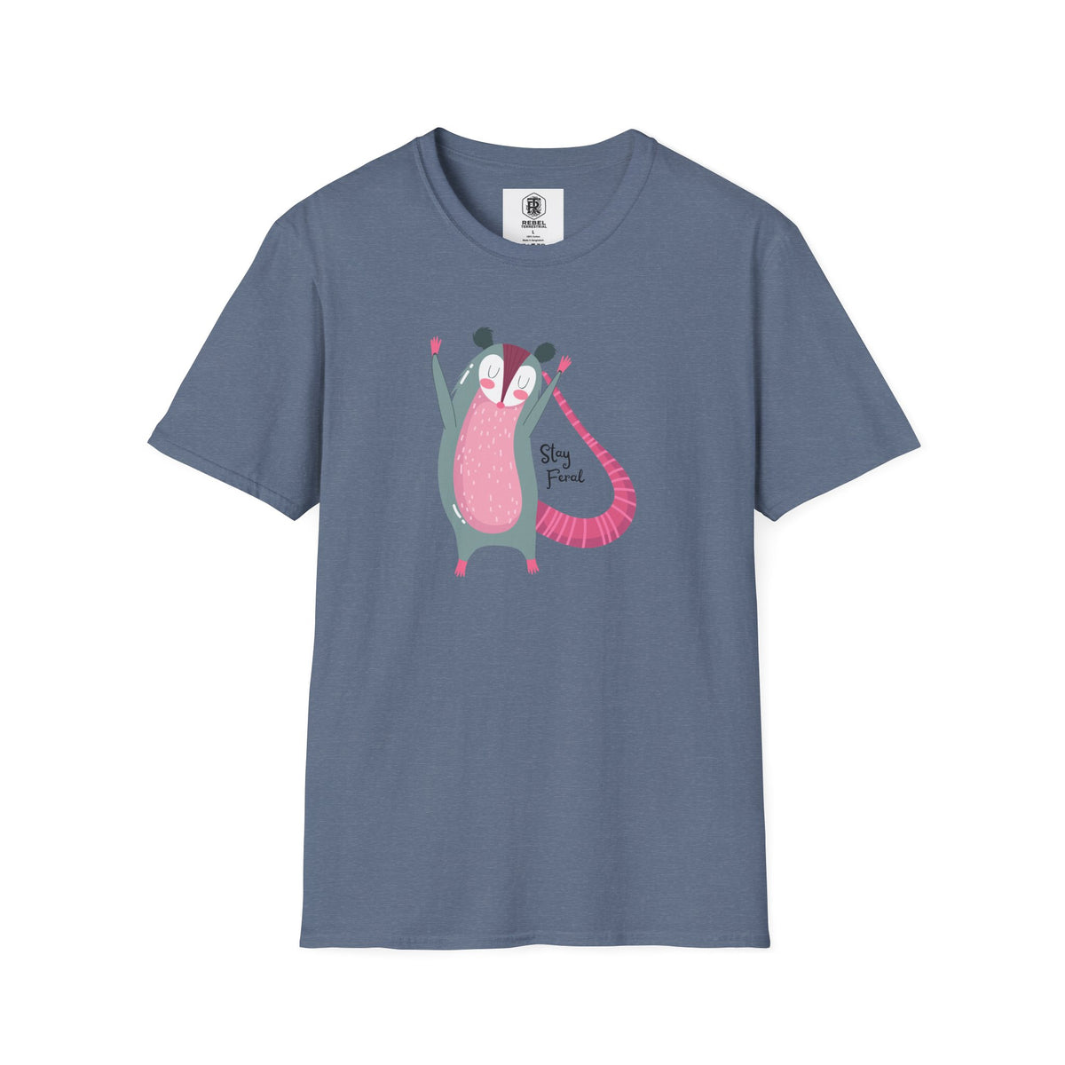 Stay Feral – Happy Possum T-Shirt