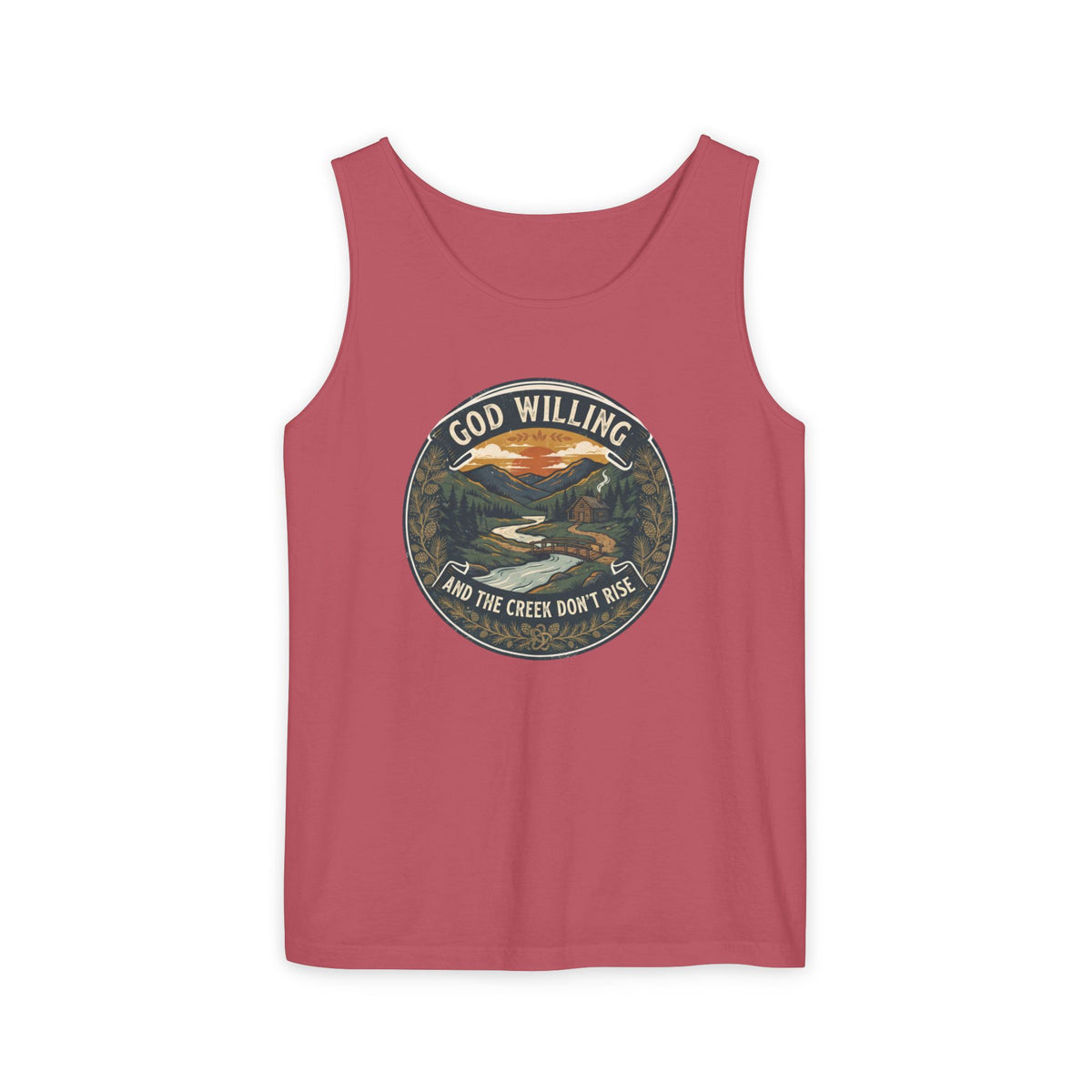 Creek Don't Rise Appalachian Motto Tank Top