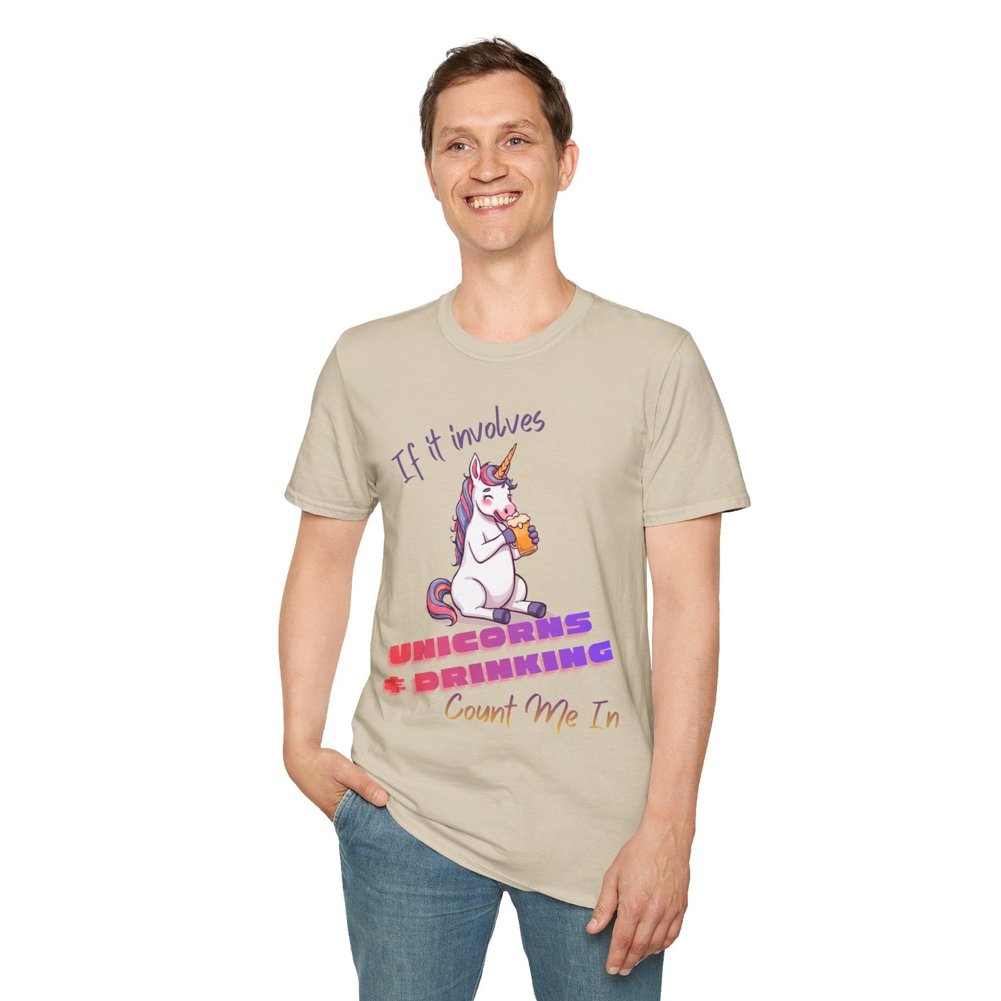 Unicorns & Drinking Graphic Tee