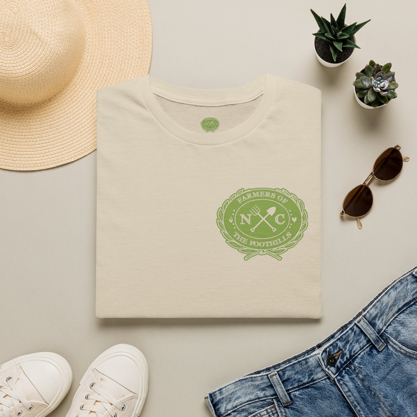 NC Farmers of the Foothills "Find Me at the Farmers Market" Graphic T-Shirt