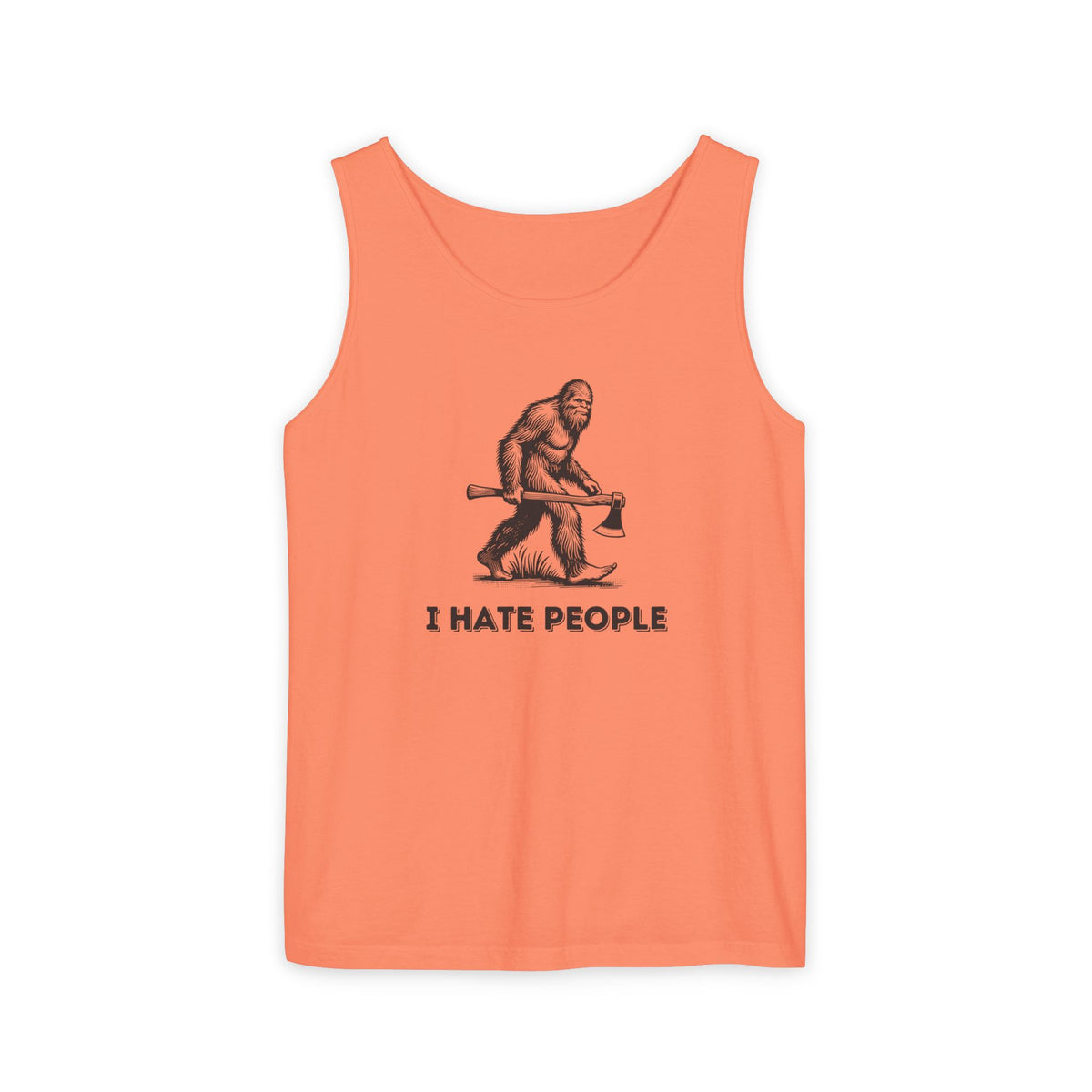 I Hate People – Bigfoot Unisex Jersey Tank