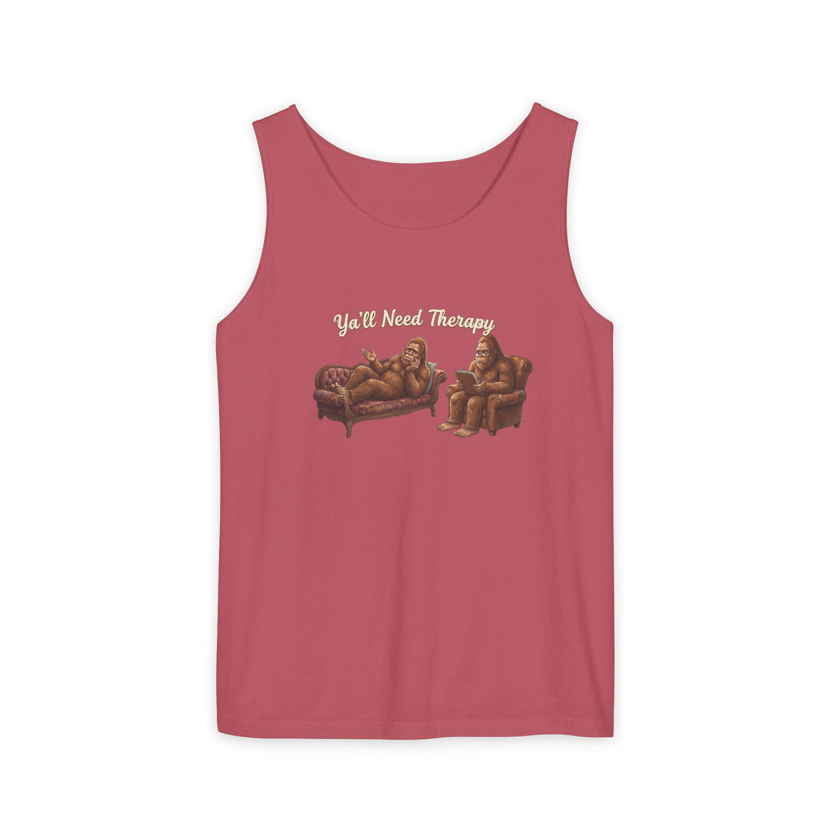 Y’all Need Therapy Bigfoot Tank Top