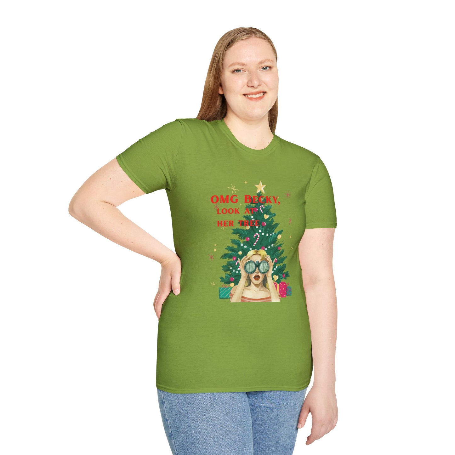 OMG Becky, Look at Her Tree - Vintage Holiday Rap Tee