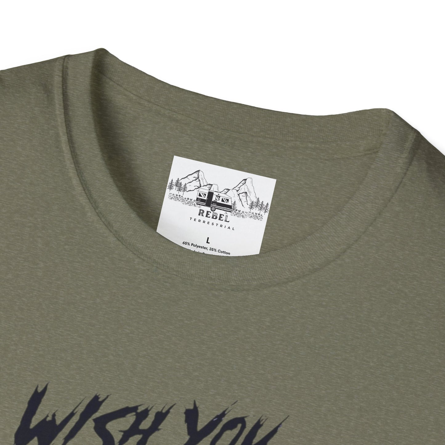 Wish You Were Beer – Funny Skeleton Drinking Tee