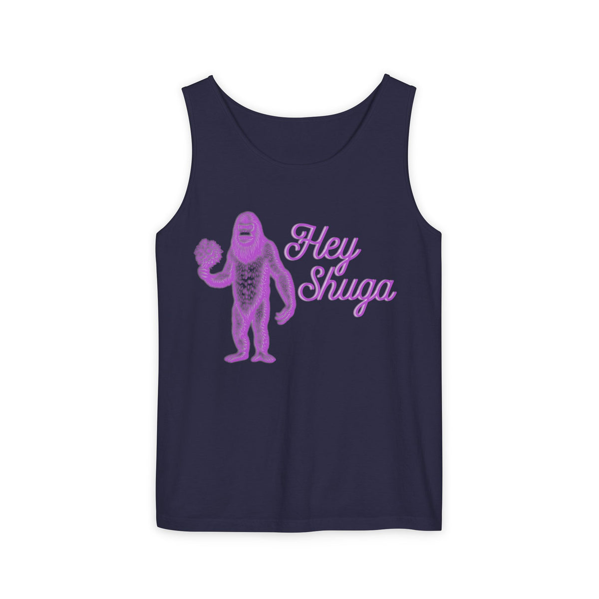 Hey Shuga Bigfoot Unisex Tank Top