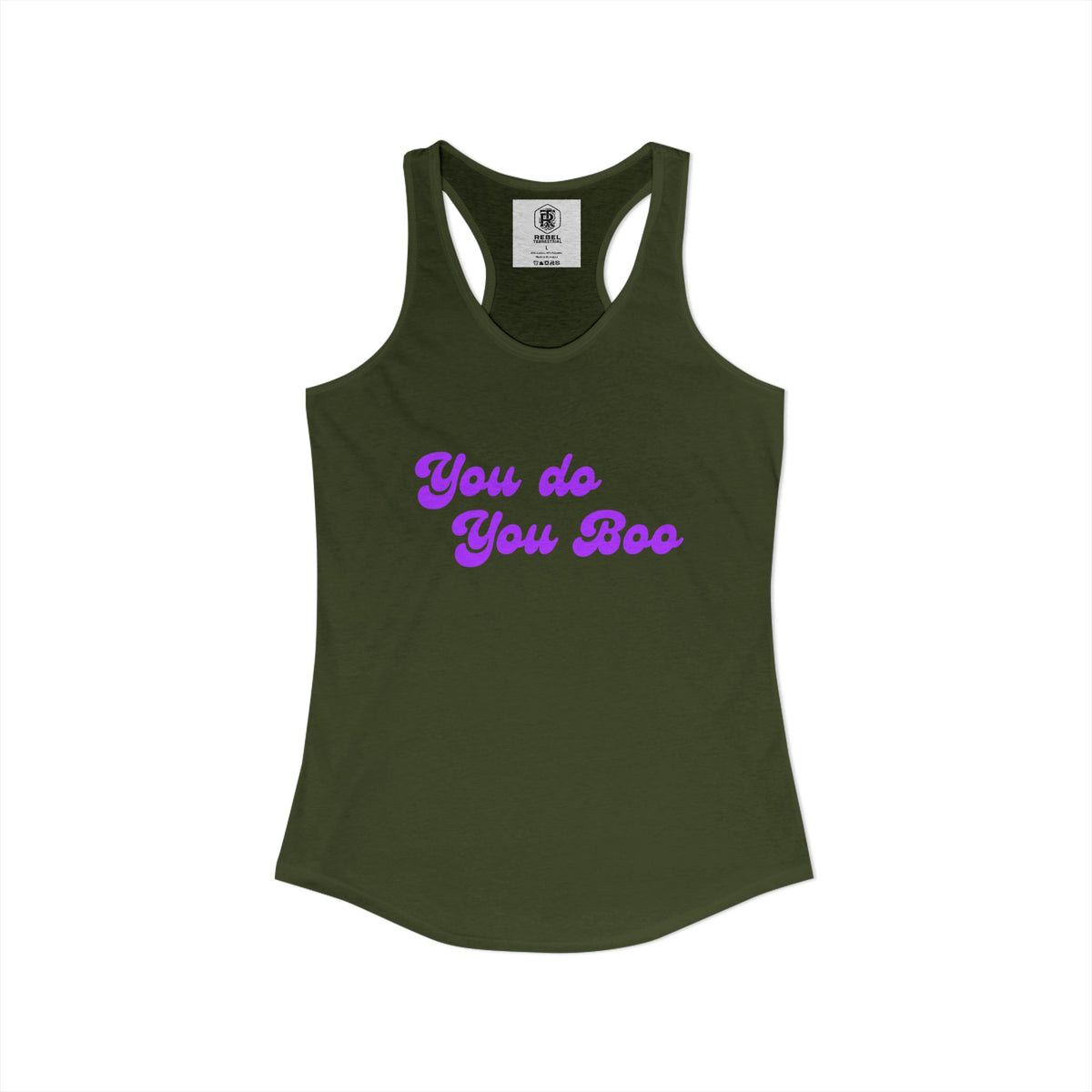 You Do You Boo – Women’s Racerback Tank