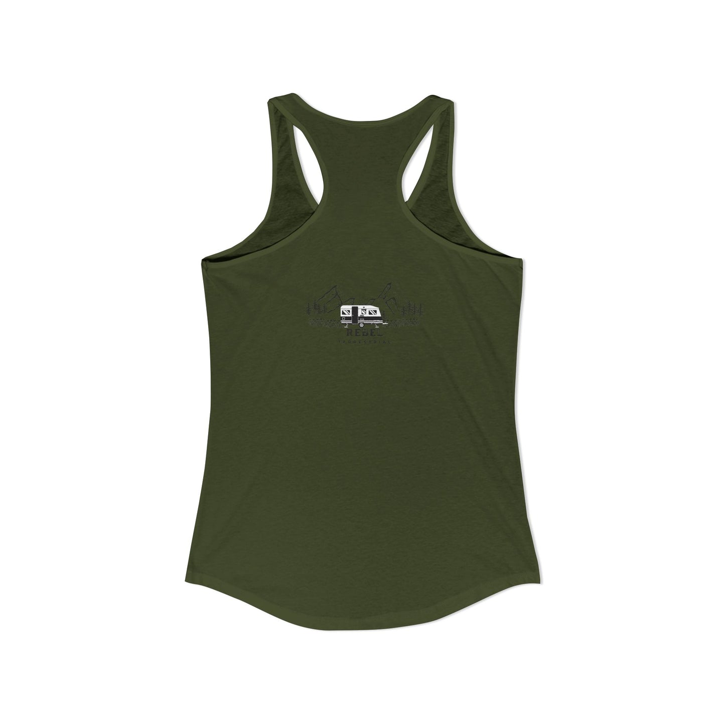 Official Squirrel Wrangler Women's Racerback Tank Top