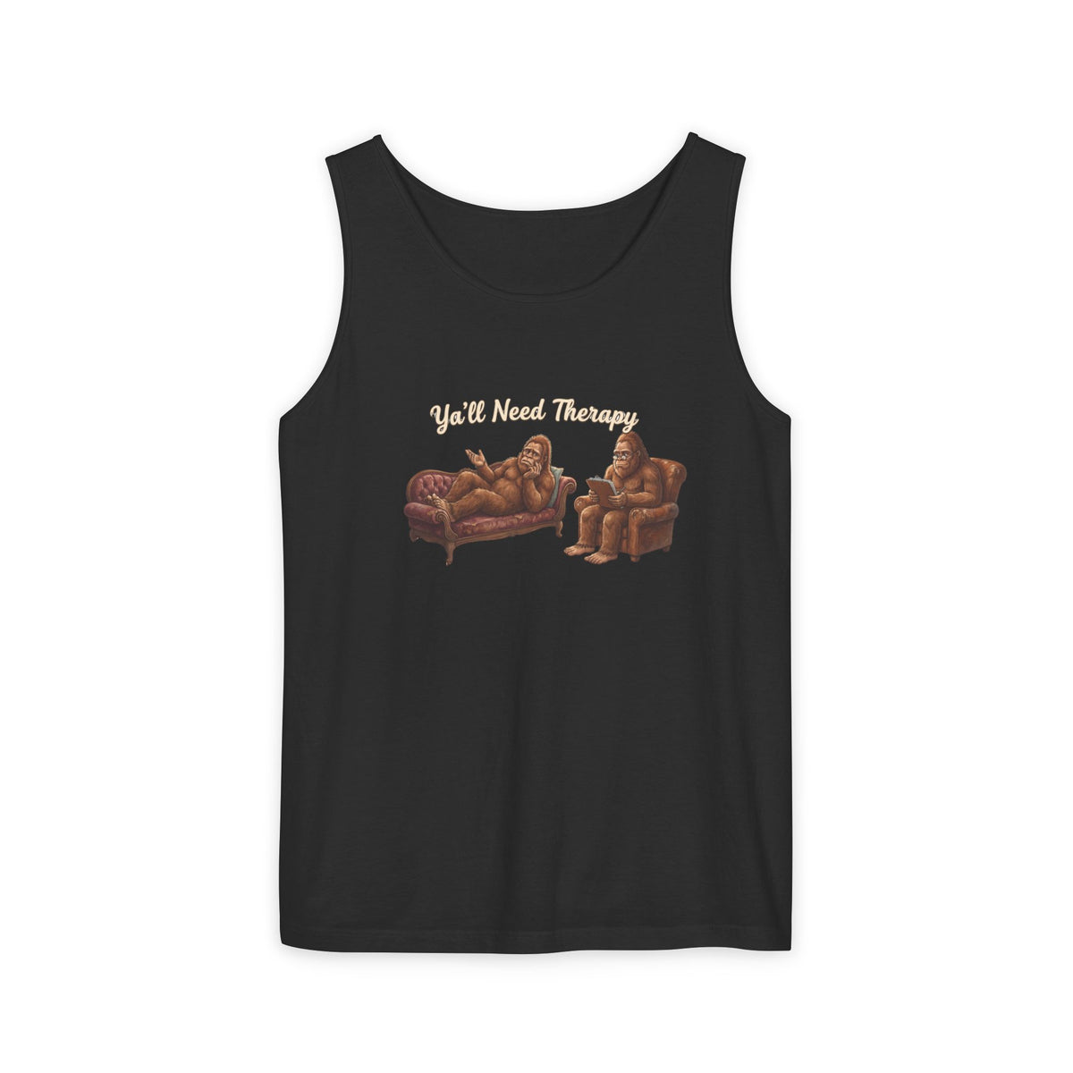 Y’all Need Therapy Bigfoot Tank Top