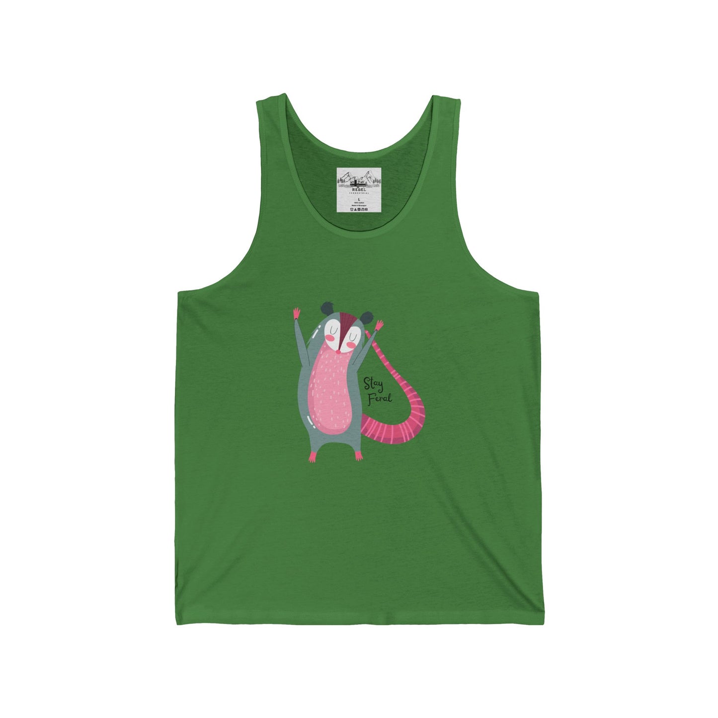 Stay Feral – Unisex Jersey Tank