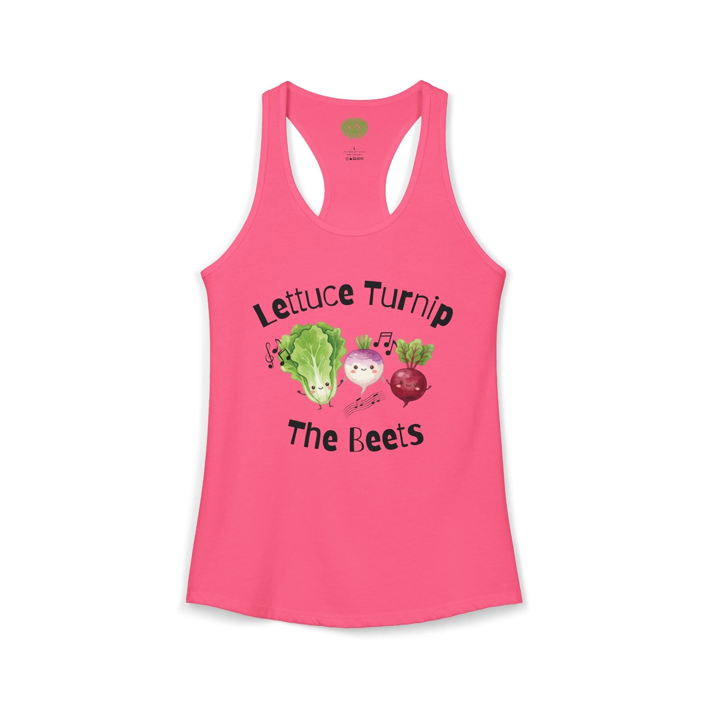 NC Farmers of the Foothills "Lettuce, Turnip the Beets" Racerback Tank Top