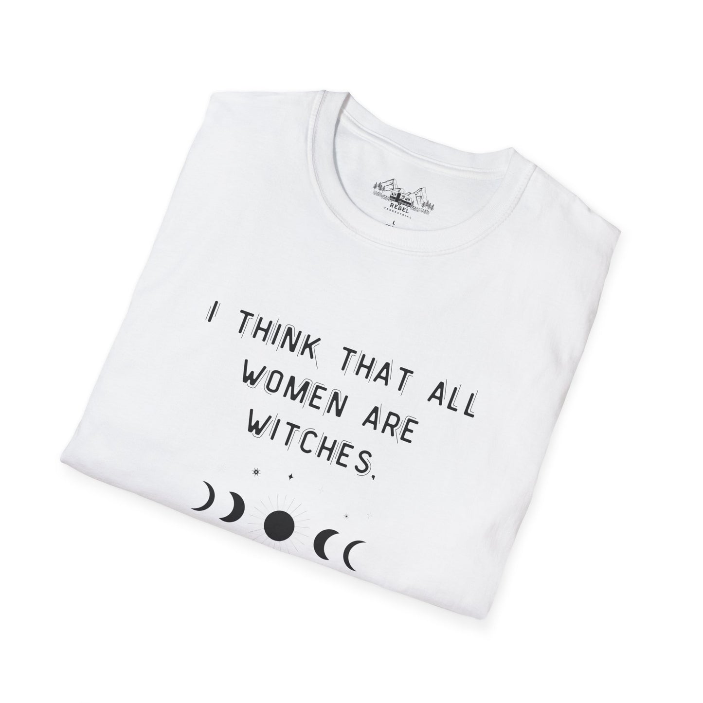 I Believe All Women Are Witches T-Shirt - Phases of the Moon