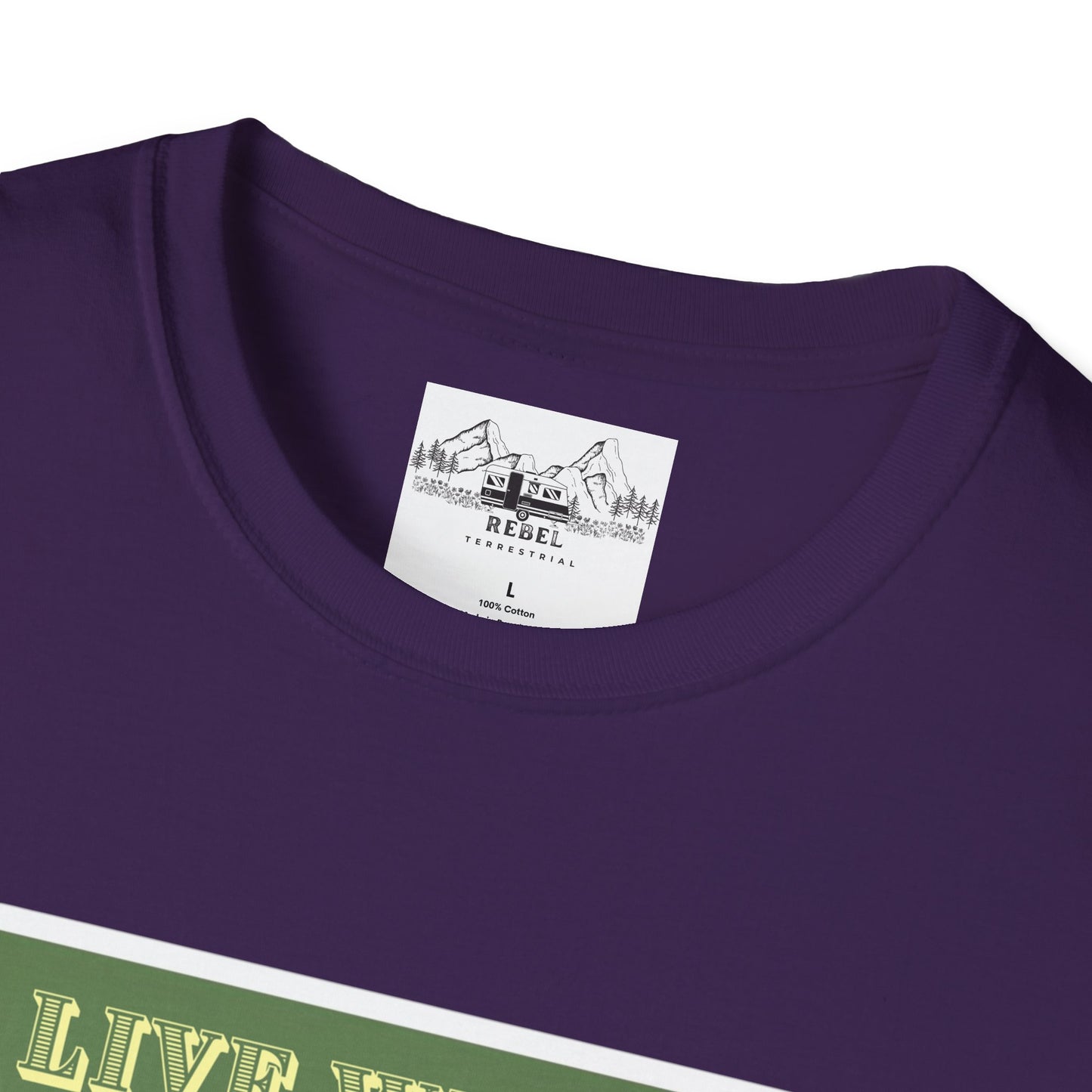 Live Weird, Fake Your Death – Angry Possum T-Shirt