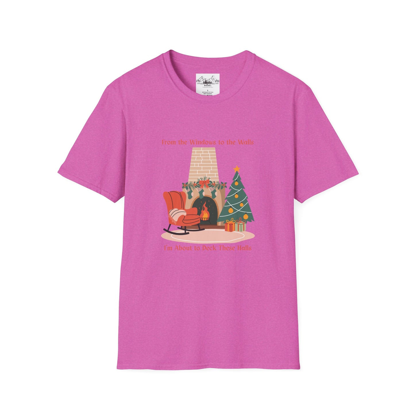 From the Windows to the Walls, I'm About to Deck These Halls T-Shirt