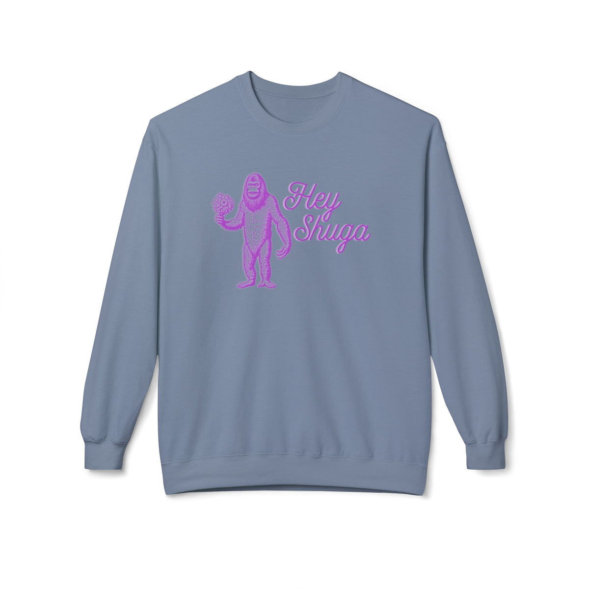 Hey Shuga Bigfoot Crewneck Sweatshirt
