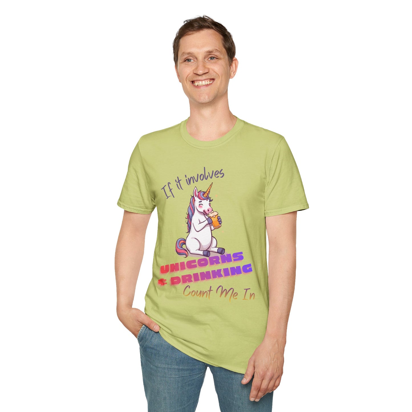Unicorns & Drinking Graphic Tee