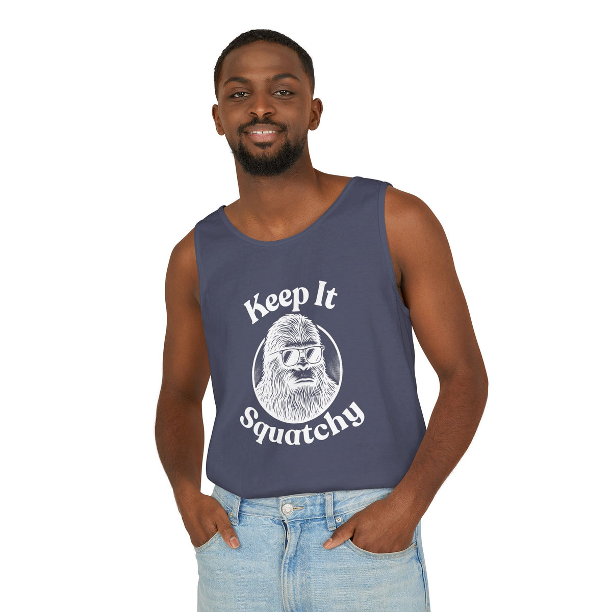 Keep It Squatchy Bigfoot Unisex Tank Top