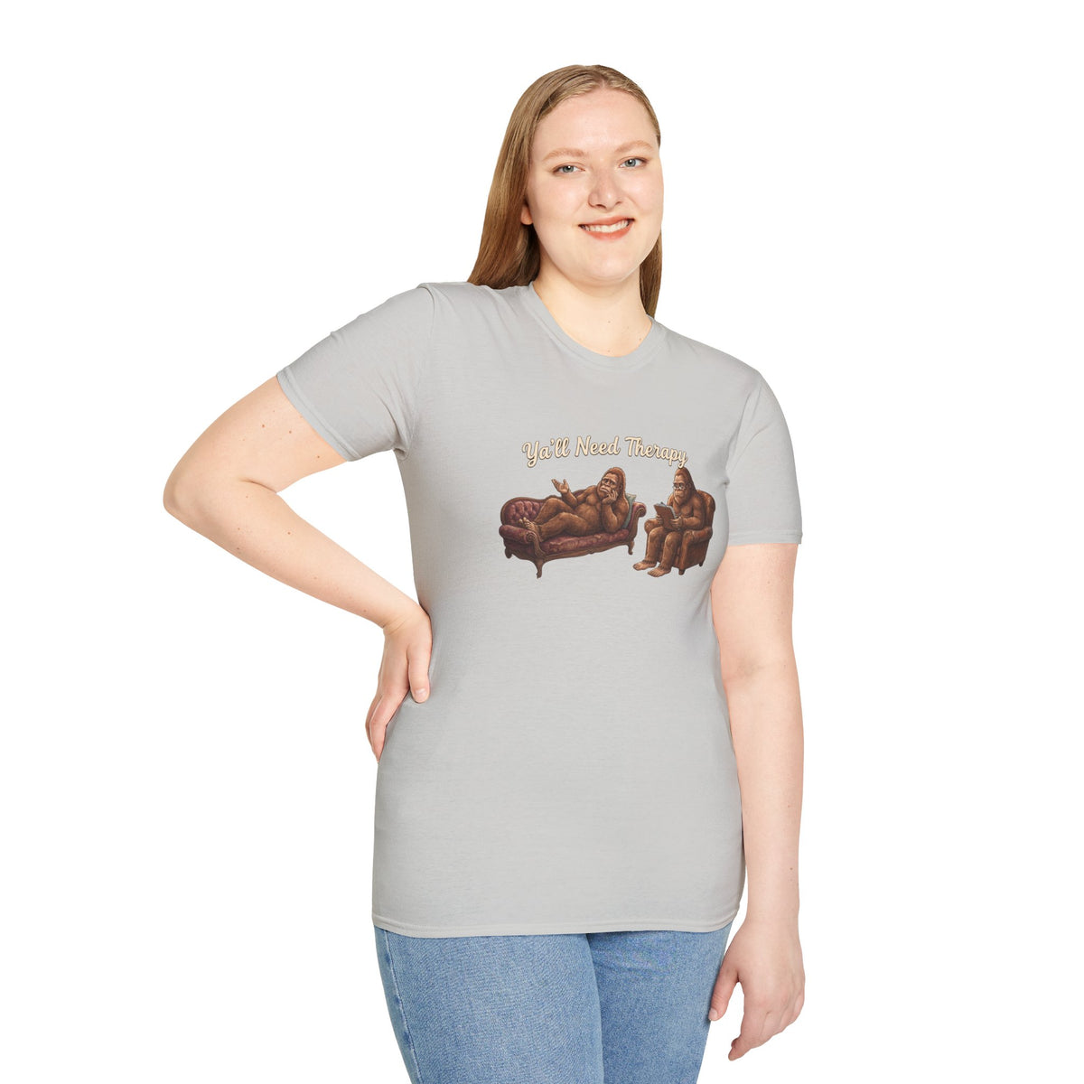 Y’all Need Therapy Bigfoot T-Shirt