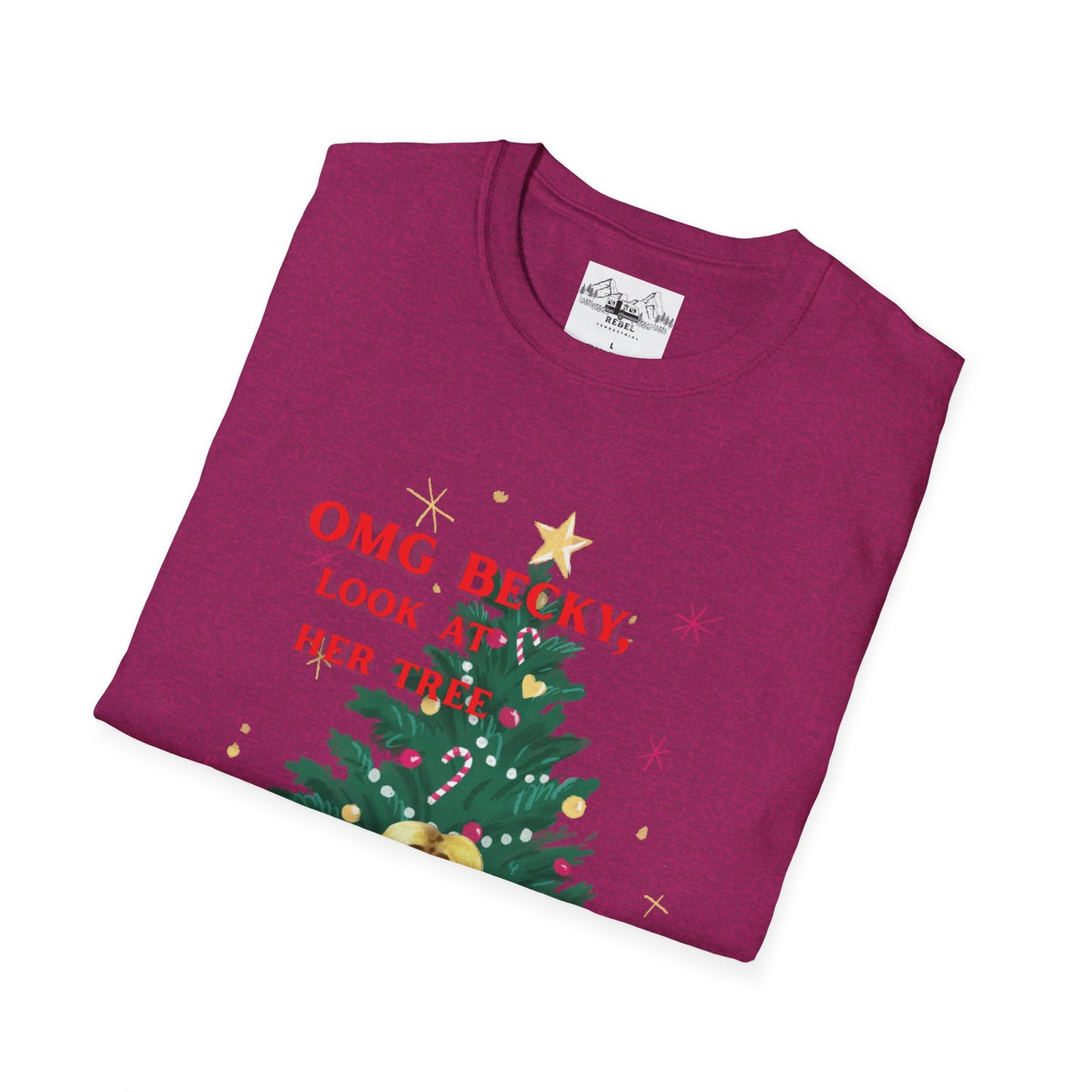 OMG Becky, Look at Her Tree - Vintage Holiday Rap Tee