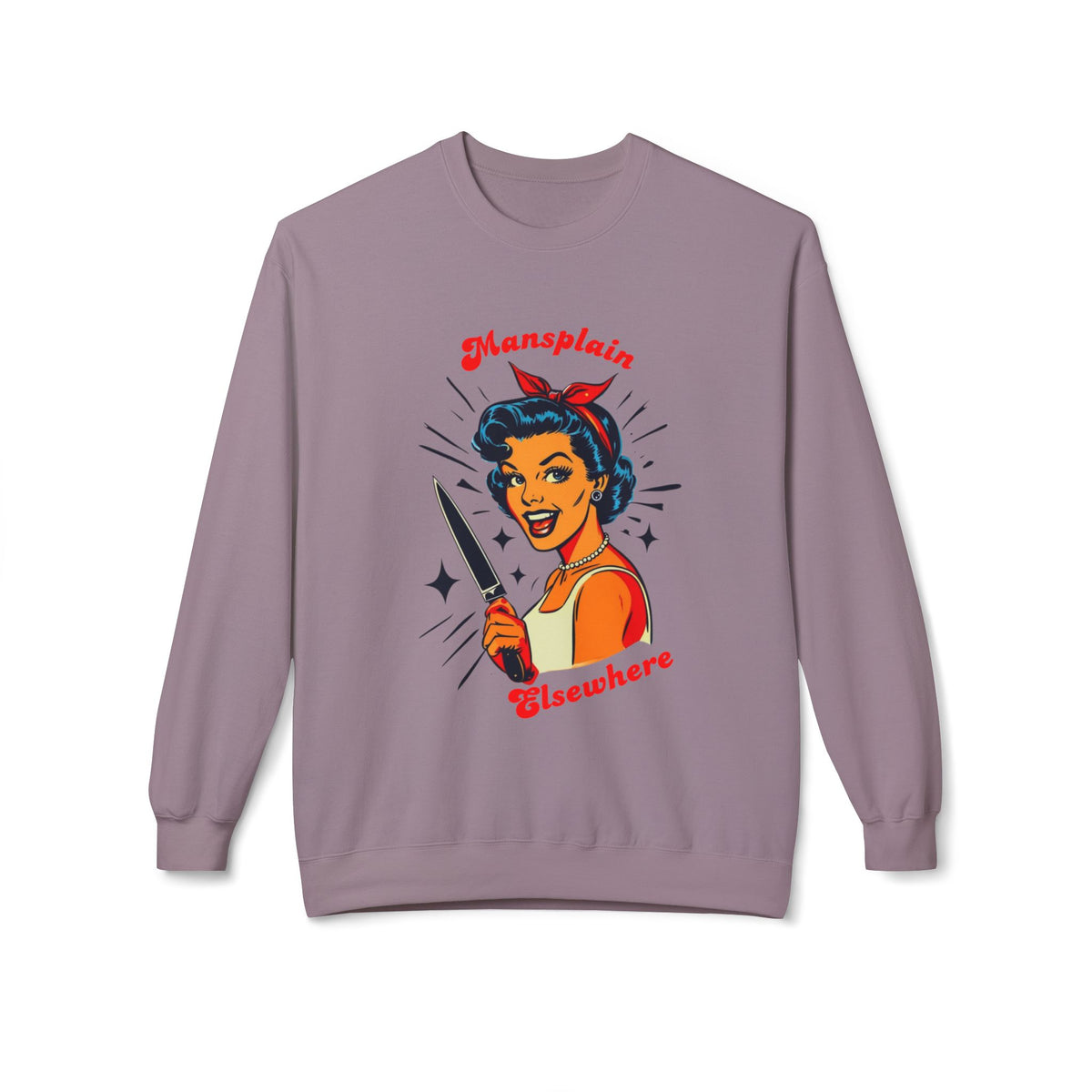 Mansplain Elsewhere Crewneck Sweatshirt