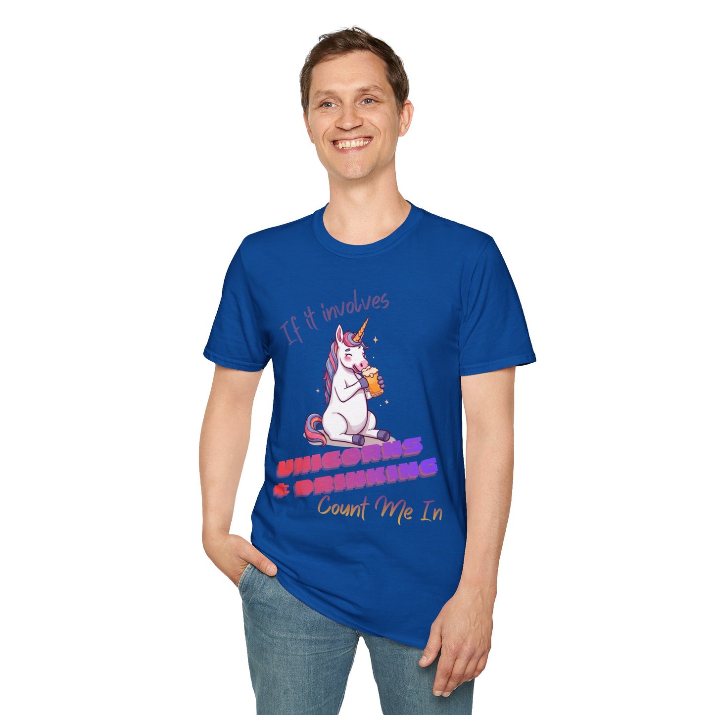 Unicorns & Drinking Graphic Tee