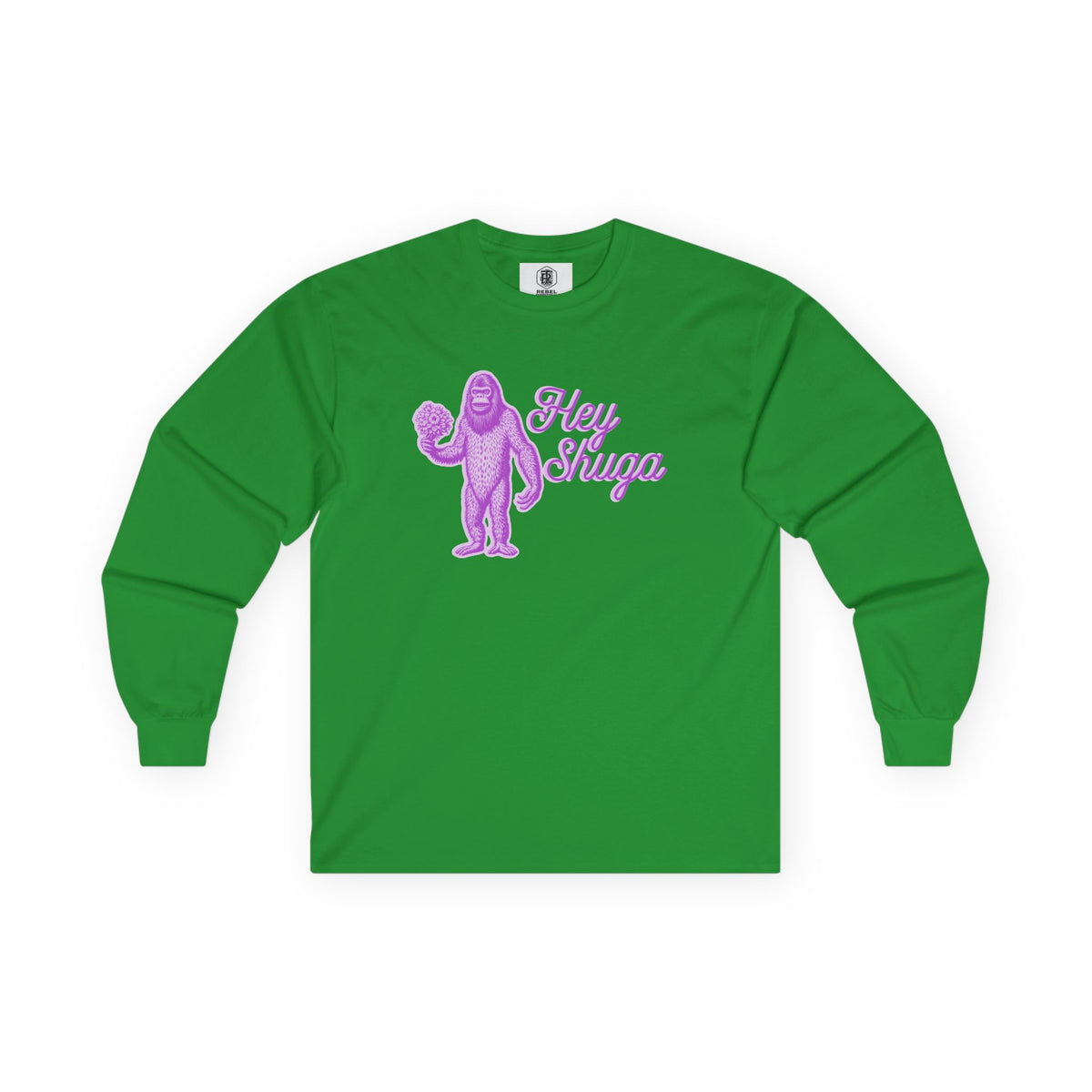 Hey Shuga Bigfoot Unisex Long Sleeve Tee
