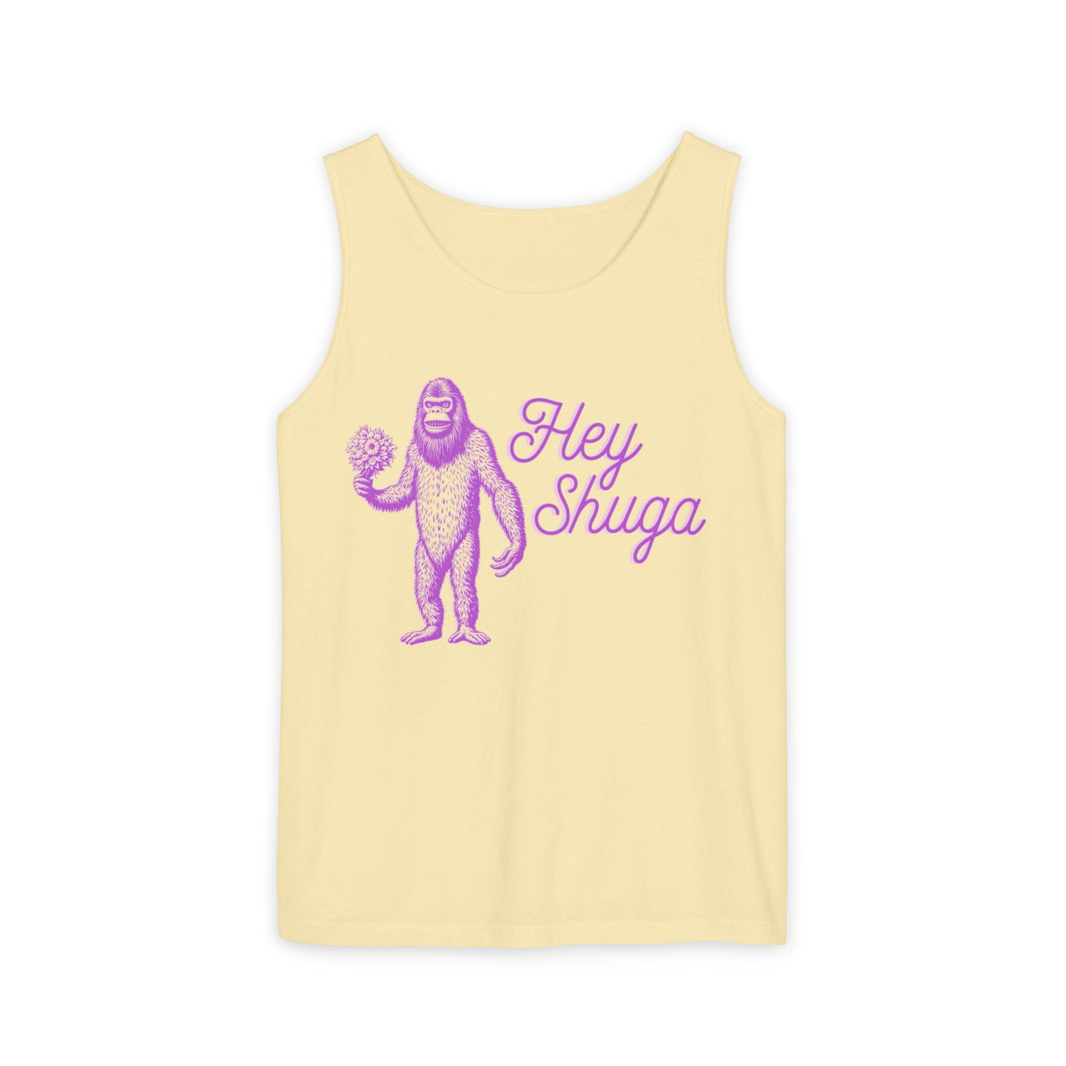 Hey Shuga Bigfoot Unisex Tank Top