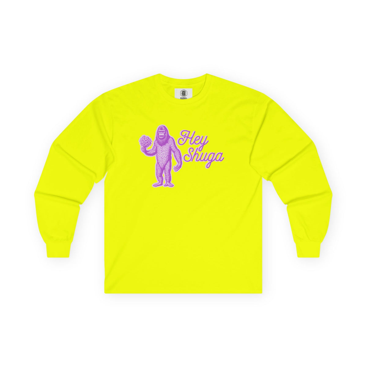 Hey Shuga Bigfoot Unisex Long Sleeve Tee