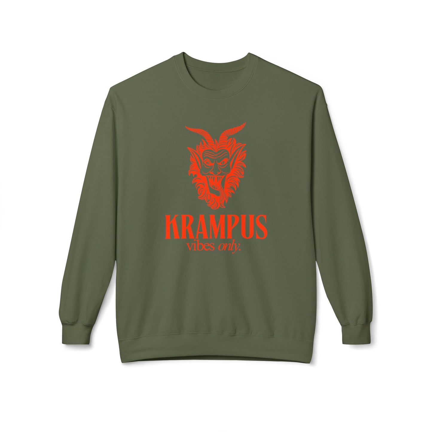 KRAMPUS Vibes Only Vintage Crewneck Sweatshirt