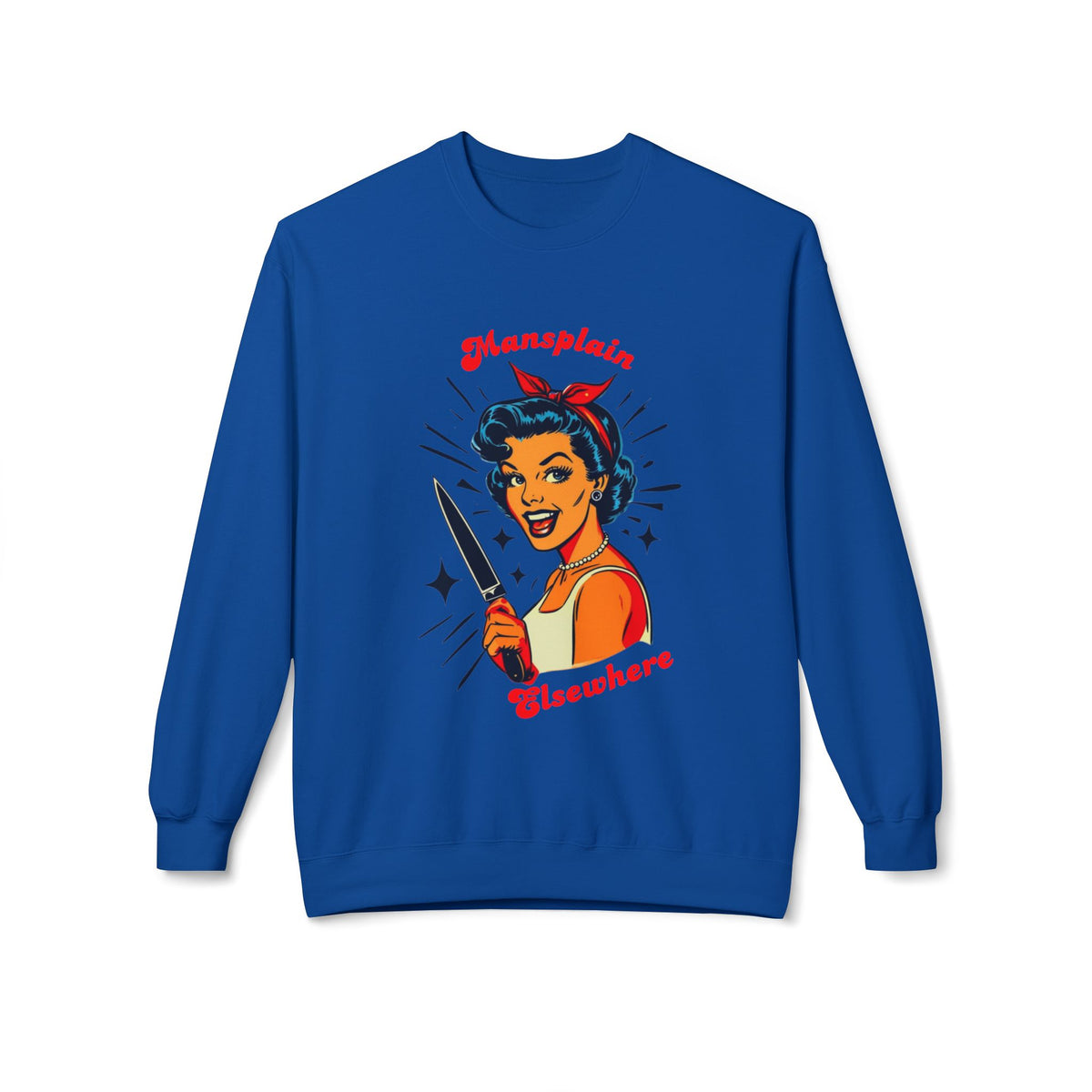Mansplain Elsewhere Crewneck Sweatshirt