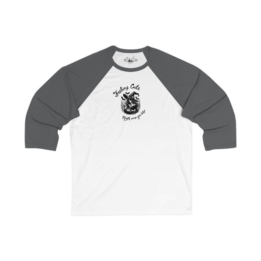 Feeling Cute, Might Curse You Later Baseball Tee