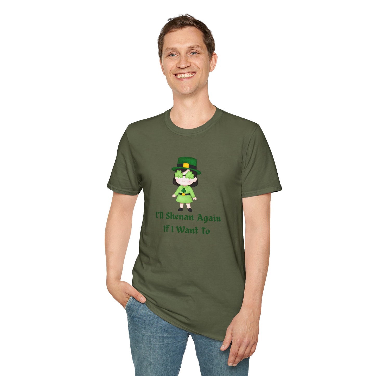 "I'll Shenan Again" St. Patrick's Day Crew Neck Tee
