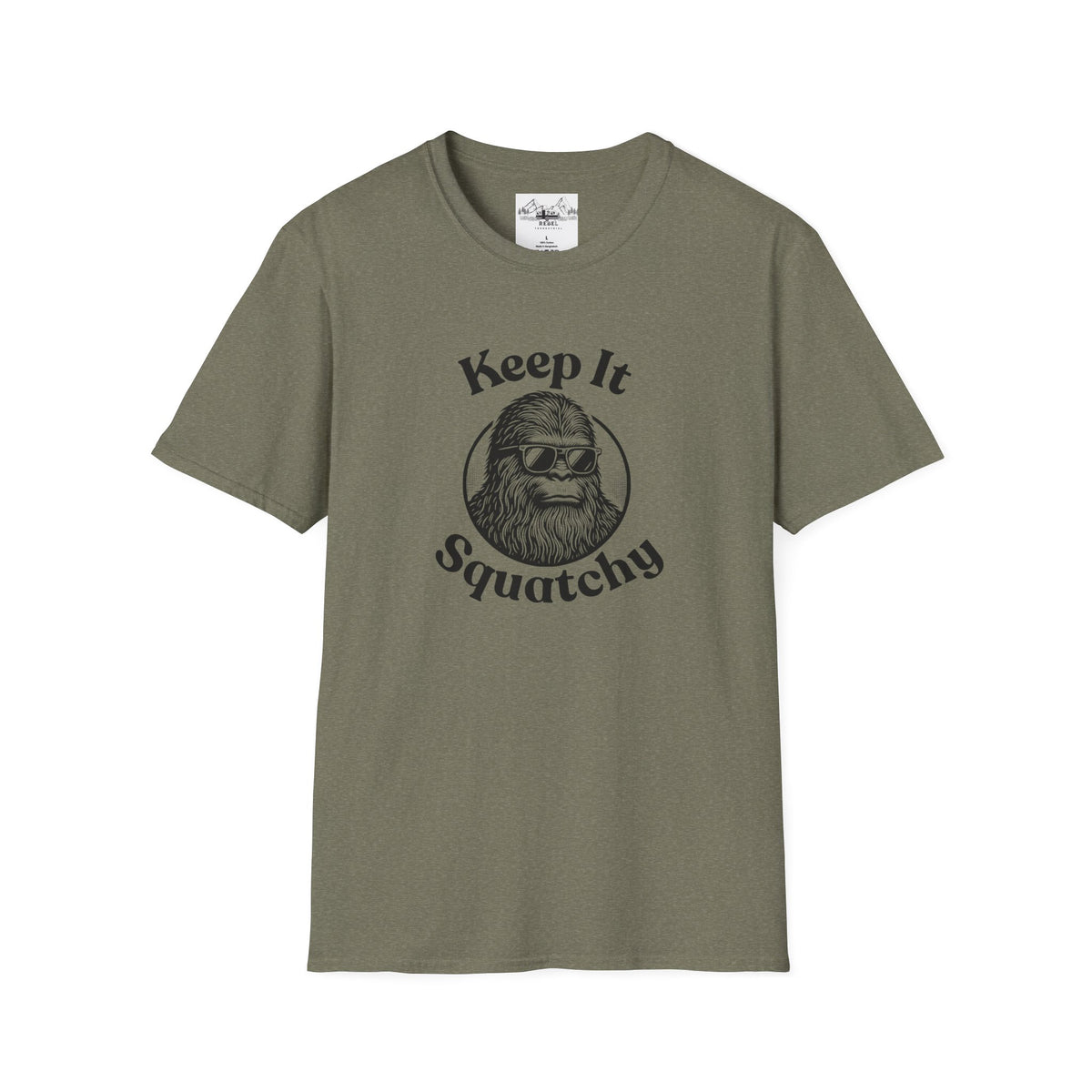Keep It Squatchy Bigfoot Unisex Softstyle T-Shirt