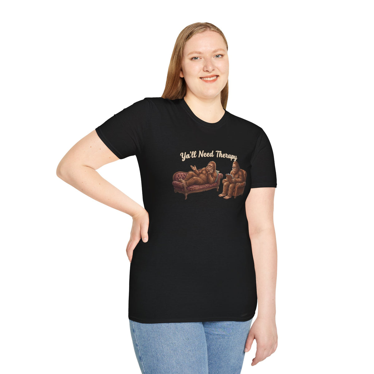 Y’all Need Therapy Bigfoot T-Shirt