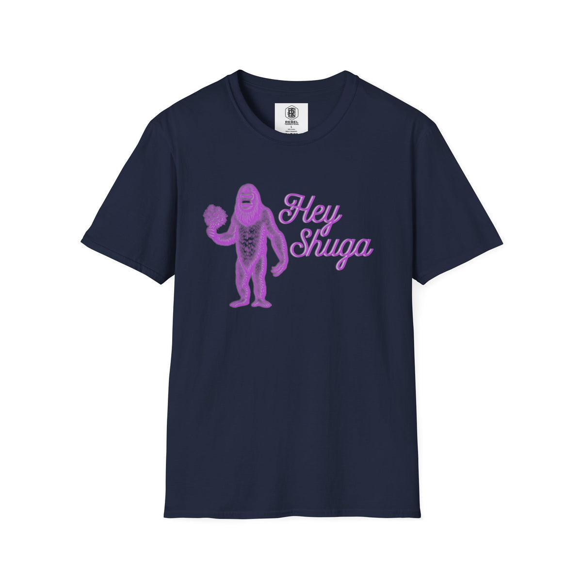 Hey Shuga Bigfoot Unisex Softstyle T-Shirt