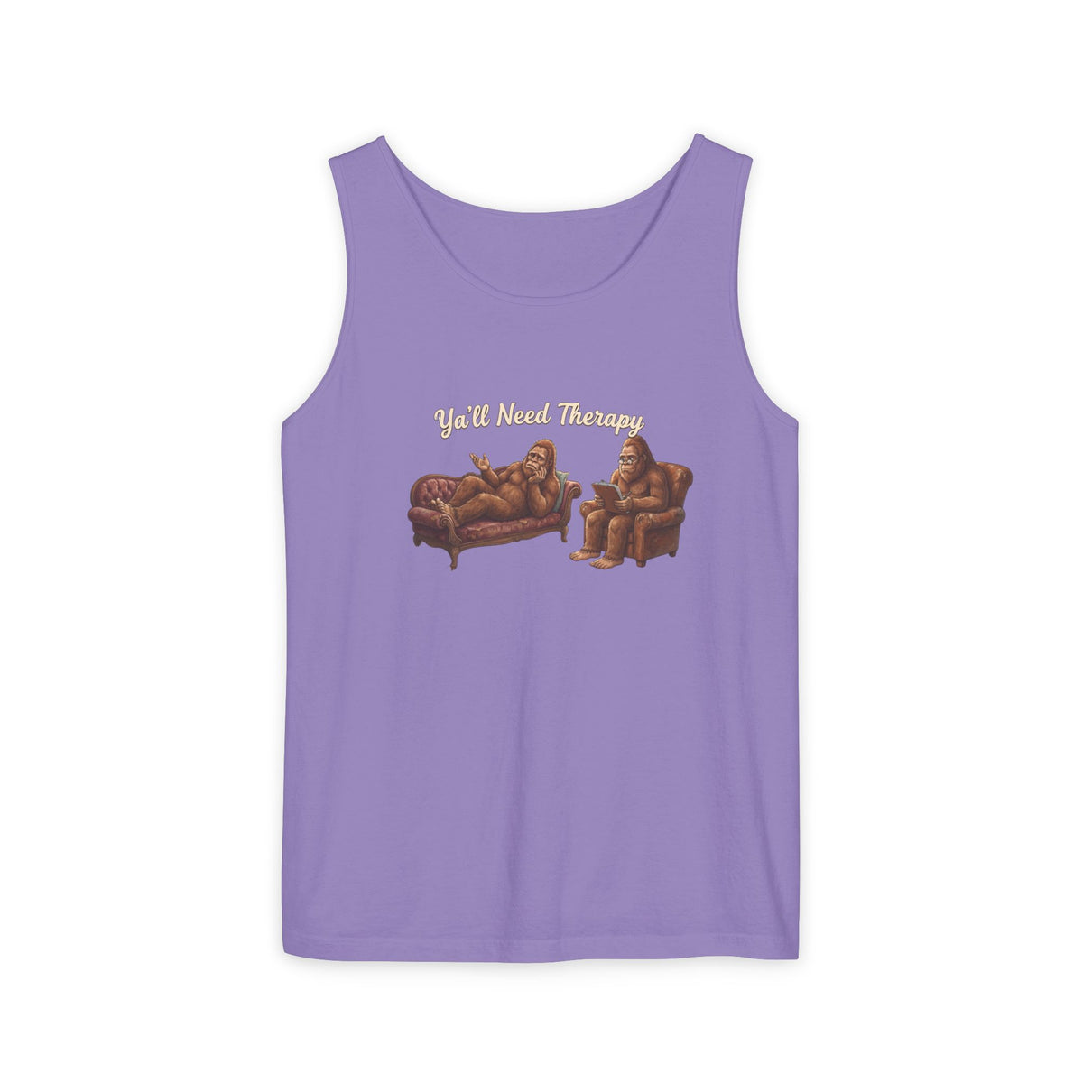 Y’all Need Therapy Bigfoot Tank Top
